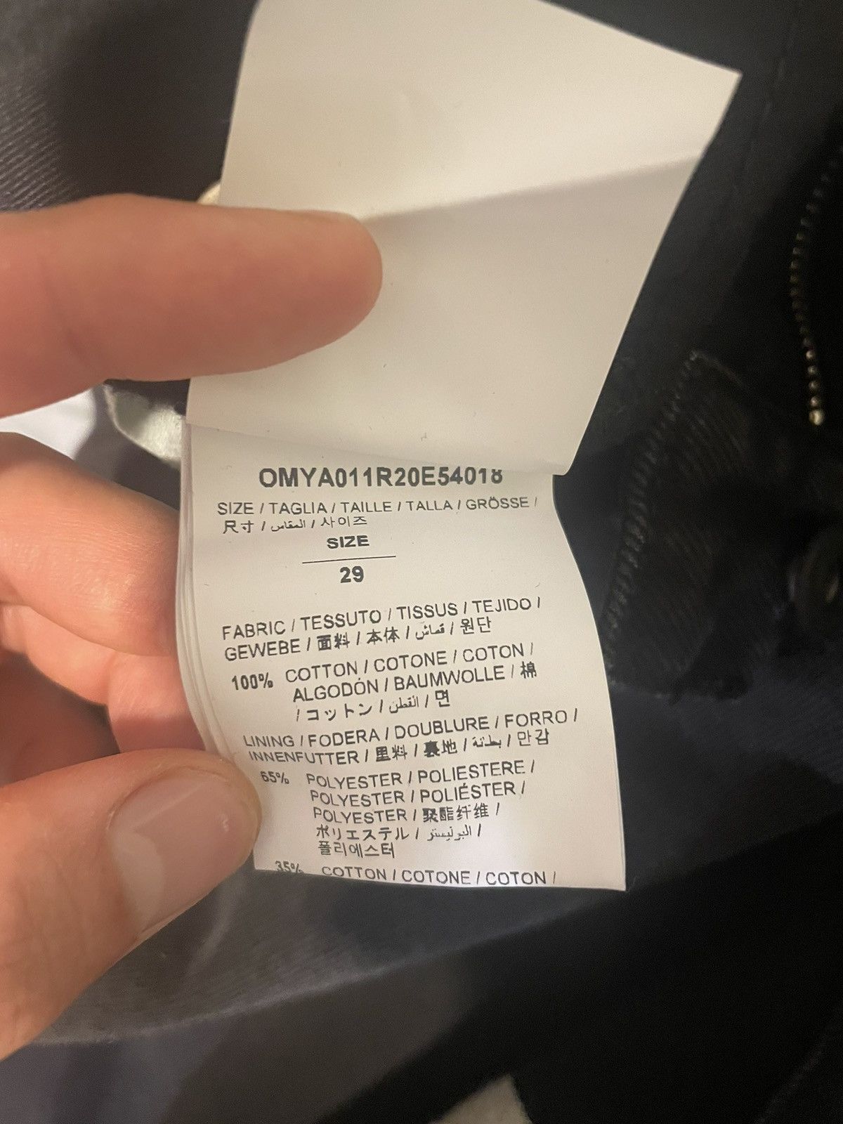 Off-White Off white Diag slim Jeans Size US 29 - 6 Thumbnail