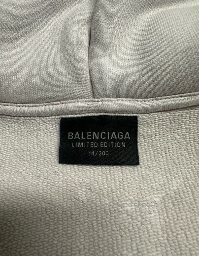 Balenciaga Balenciaga No Entry music collaboration zip-up hoodie Size US S / EU 44-46 / 1 - 4 Thumbnail