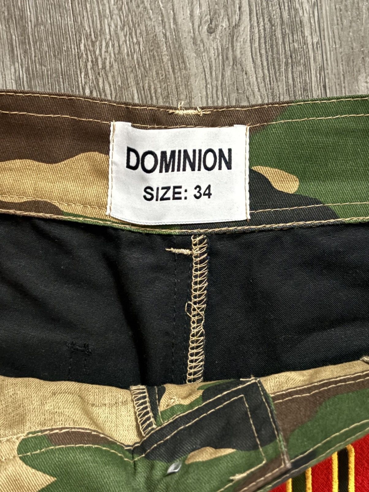Other DOMINION SPLIT CARGO SHORTS Size US 34 / EU 50 - 3 Thumbnail