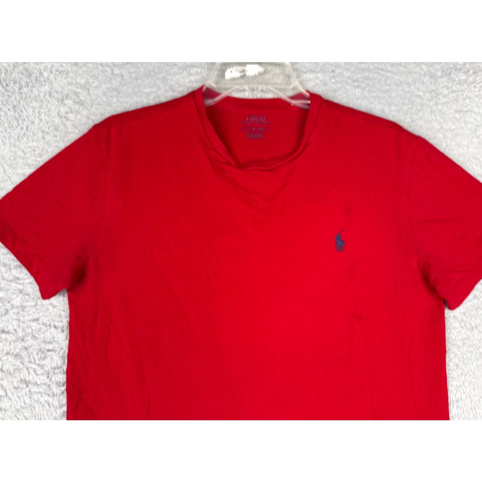 Ralph Lauren Ralph Lauren Polo Shirt Men Small Red 100% Cotton Crew Neck Short Sleeve READ Size US S / EU 44-46 / 1 - 4 Thumbnail