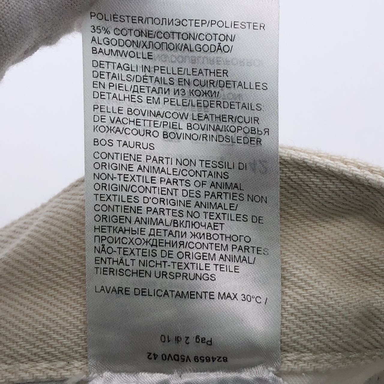 Bottega Veneta Bottega Veneta Solid Color Regular Fit Women Jeans K26WX Size 26" / US 2 / IT 38 - 8 Thumbnail