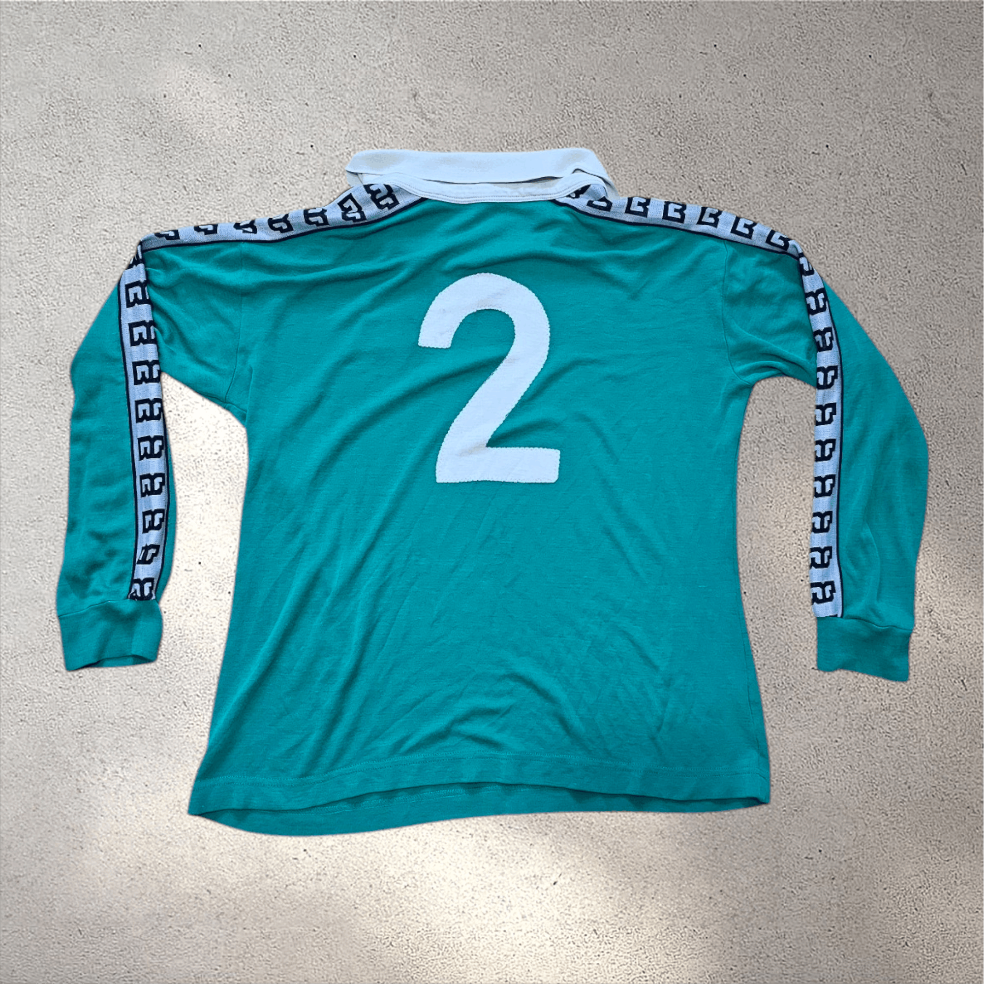 Vintage Ennerre 80's Jersey Blank Size US L / EU 52-54 / 3 - 3 Thumbnail