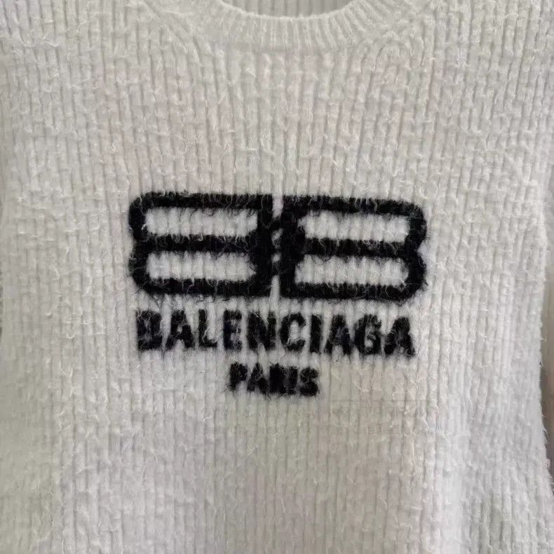 Balenciaga Balenciaga Letter logo print long-sleeve - White Size US M / EU 48-50 / 2 - 3 Thumbnail