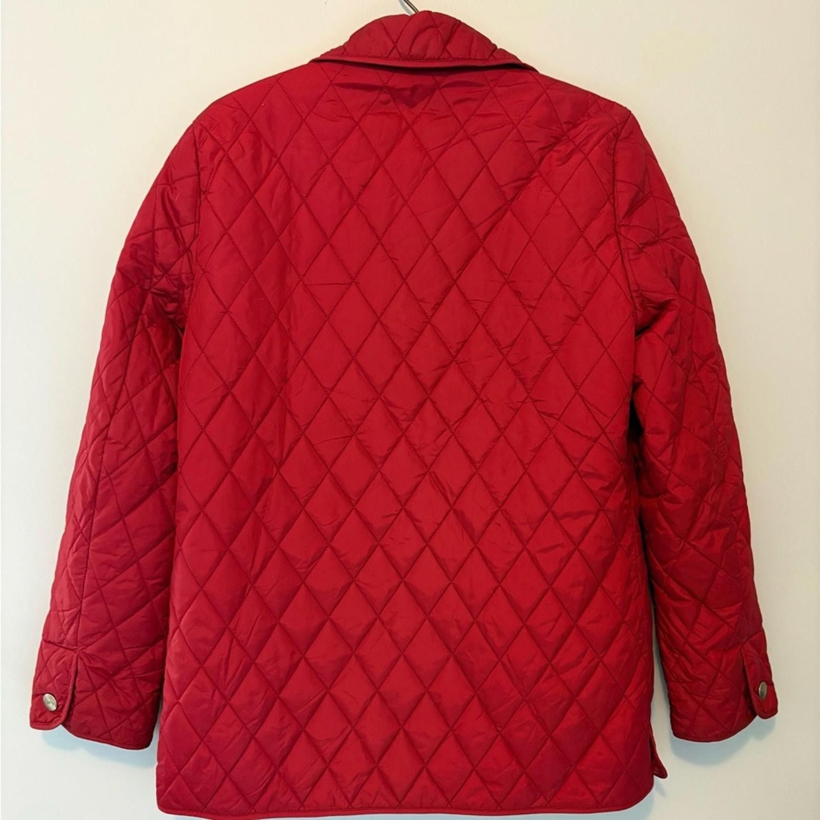 Coach Coach Red Puffer Quilted Coat Women’s S Signature Lining Size S / US 4 / IT 40 - 5 Thumbnail