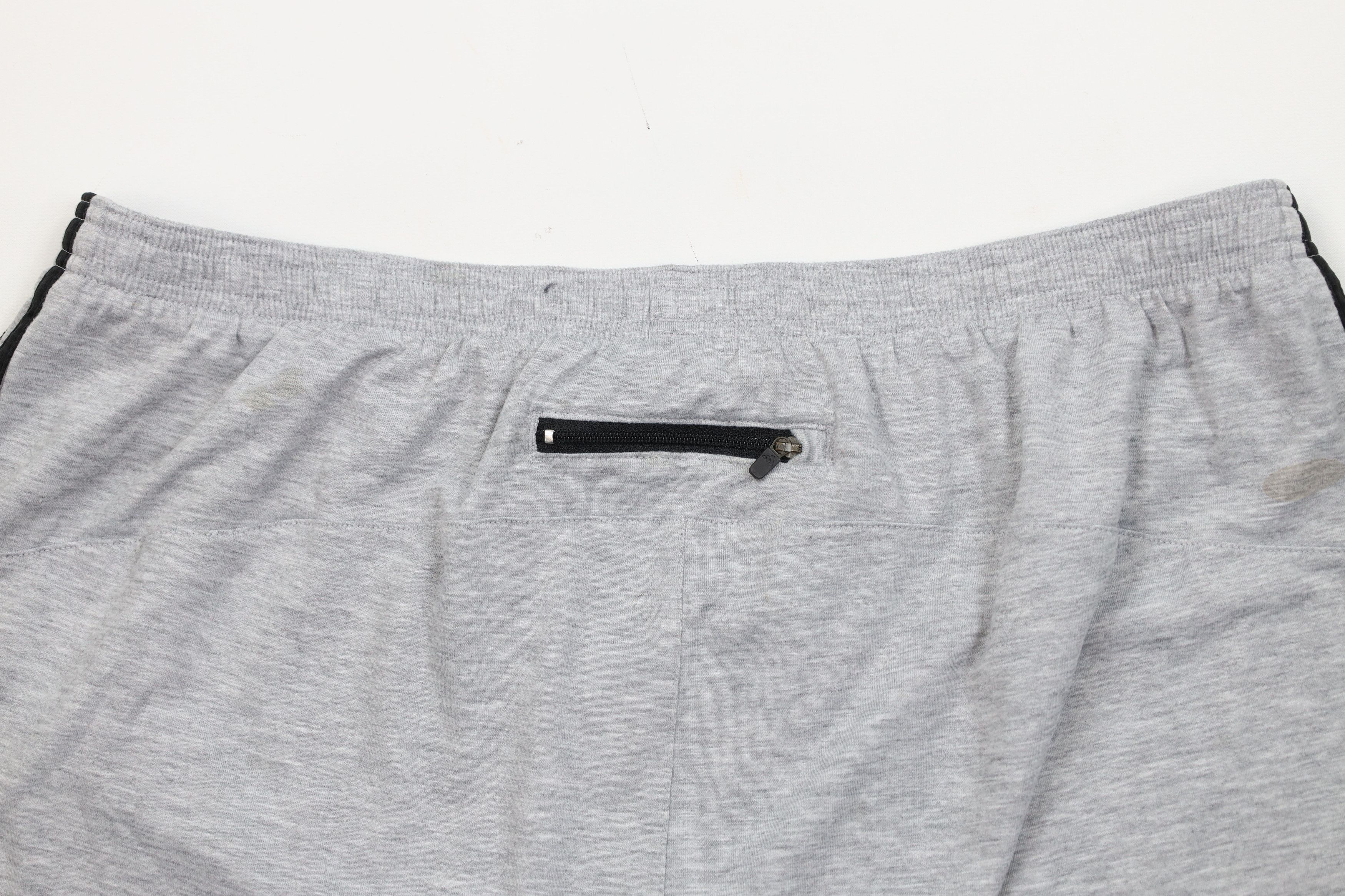 Adidas Vintage Y2K Adidas Spell Out Striped Above Knee Shorts Gray Size US 36 / EU 52 - 10 Thumbnail