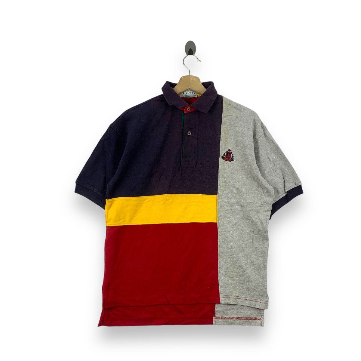 Vintage Vintage IZOD LACOSTE FRANCE Sport Collection Polo Tee Shirt Size US M / EU 48-50 / 2 - 1 Thumbnail