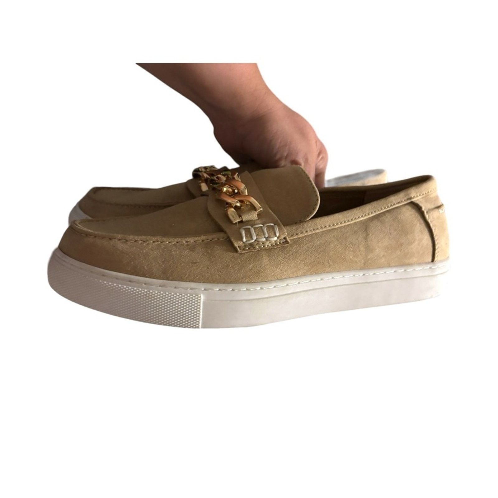 J/Slides J/Slides Urban Sport Lanna Moccasin Loafer- Tan Size US 9 / IT 39 - 1 Thumbnail