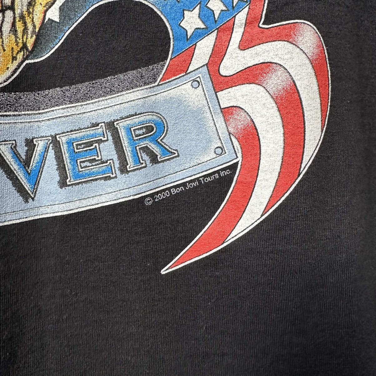 Band Tees × Bon Jovi × Vintage Bon Jovi 2000 Euro Crash tour tee rockband metal tshirt USA Size US L / EU 52-54 / 3 - 5 Thumbnail