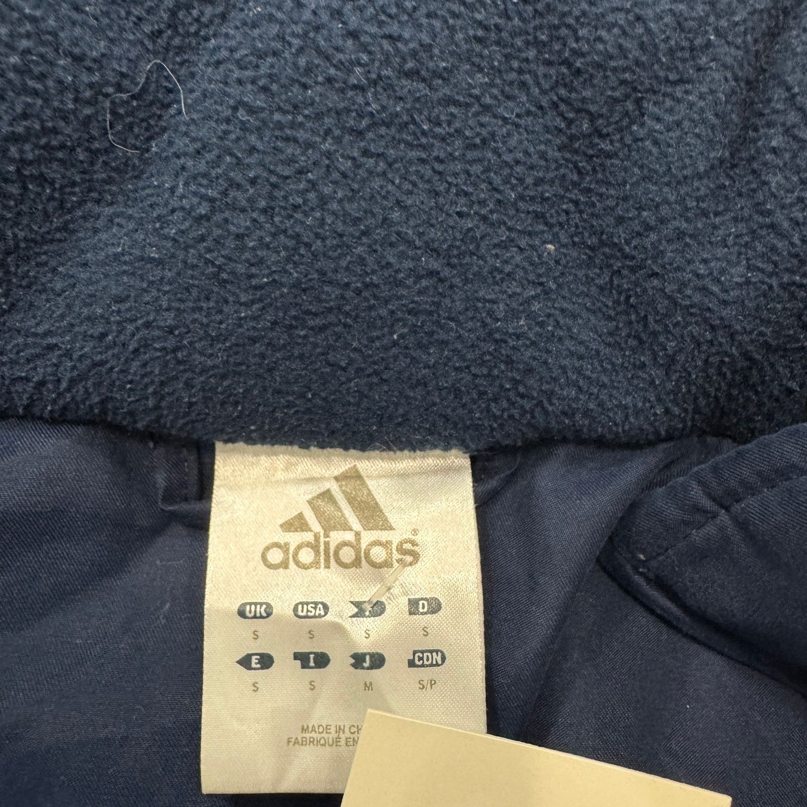 Adidas Vintage Adidas Michigan Wolverines Puffer Jacket Mens Small Size US S / EU 44-46 / 1 - 4 Thumbnail