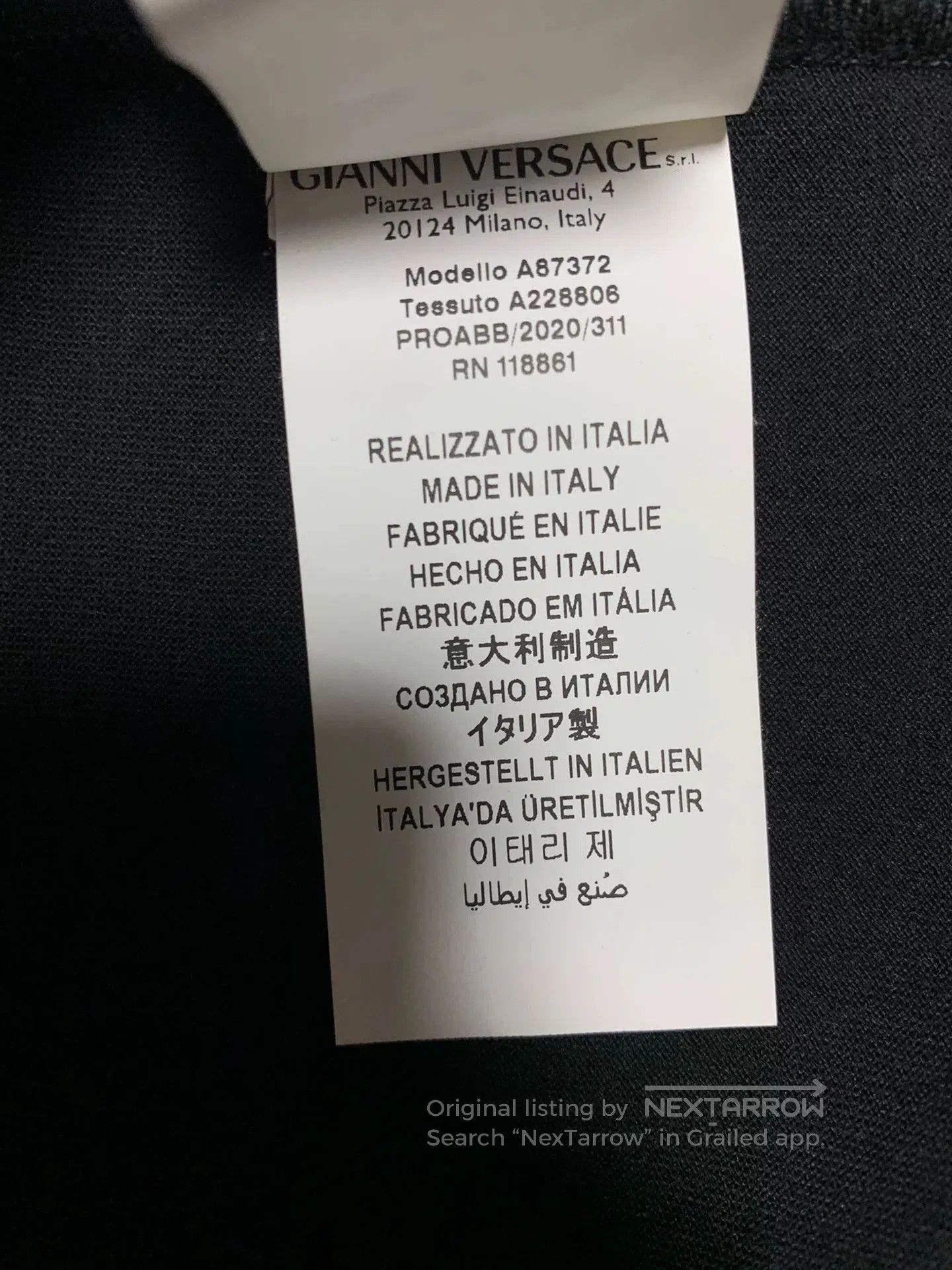 Versace Versace Men's Medusa Logo T-Shirt. Size US L / EU 52-54 / 3 - 6 Thumbnail