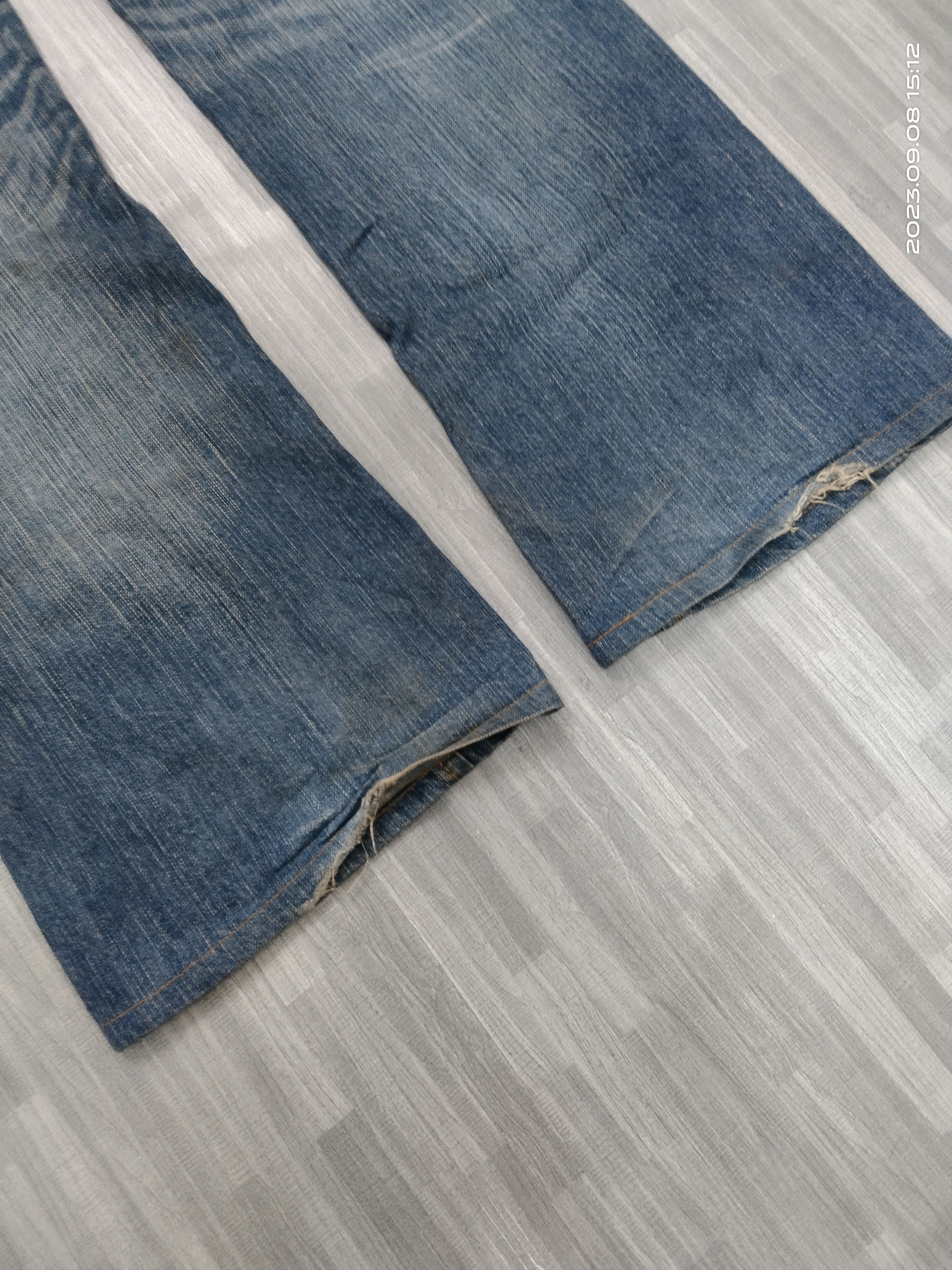 Edwin FLARE SICK EDWIN JAPAN DENIM PANTS Size US 32 / EU 48 - 6 Thumbnail