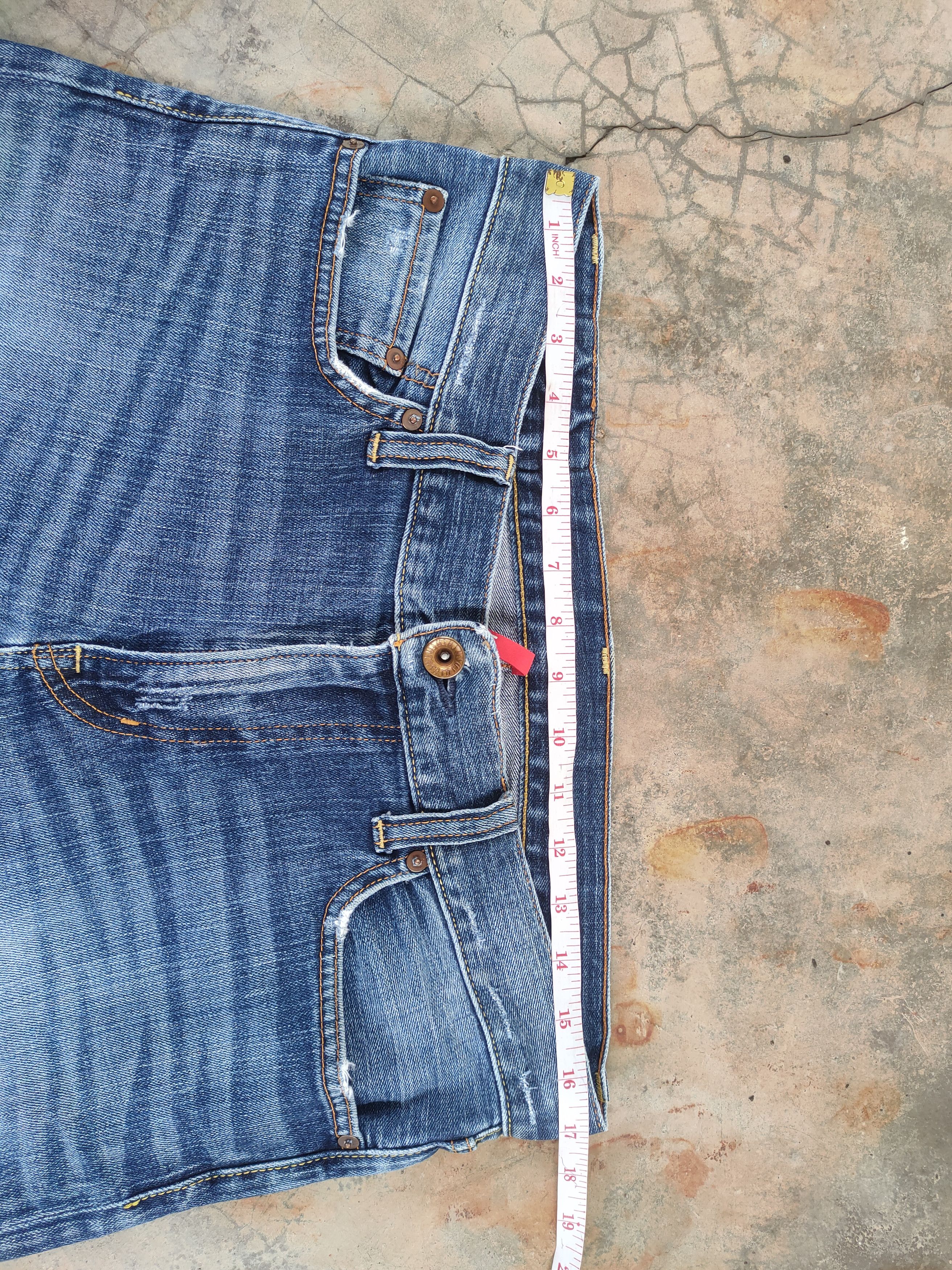 Japanese Brand × Jean × Vintage VINTAGE JAPANESE FADED DISTRESSED JEANS PANTS Size US 34 / EU 50 - 7 Thumbnail