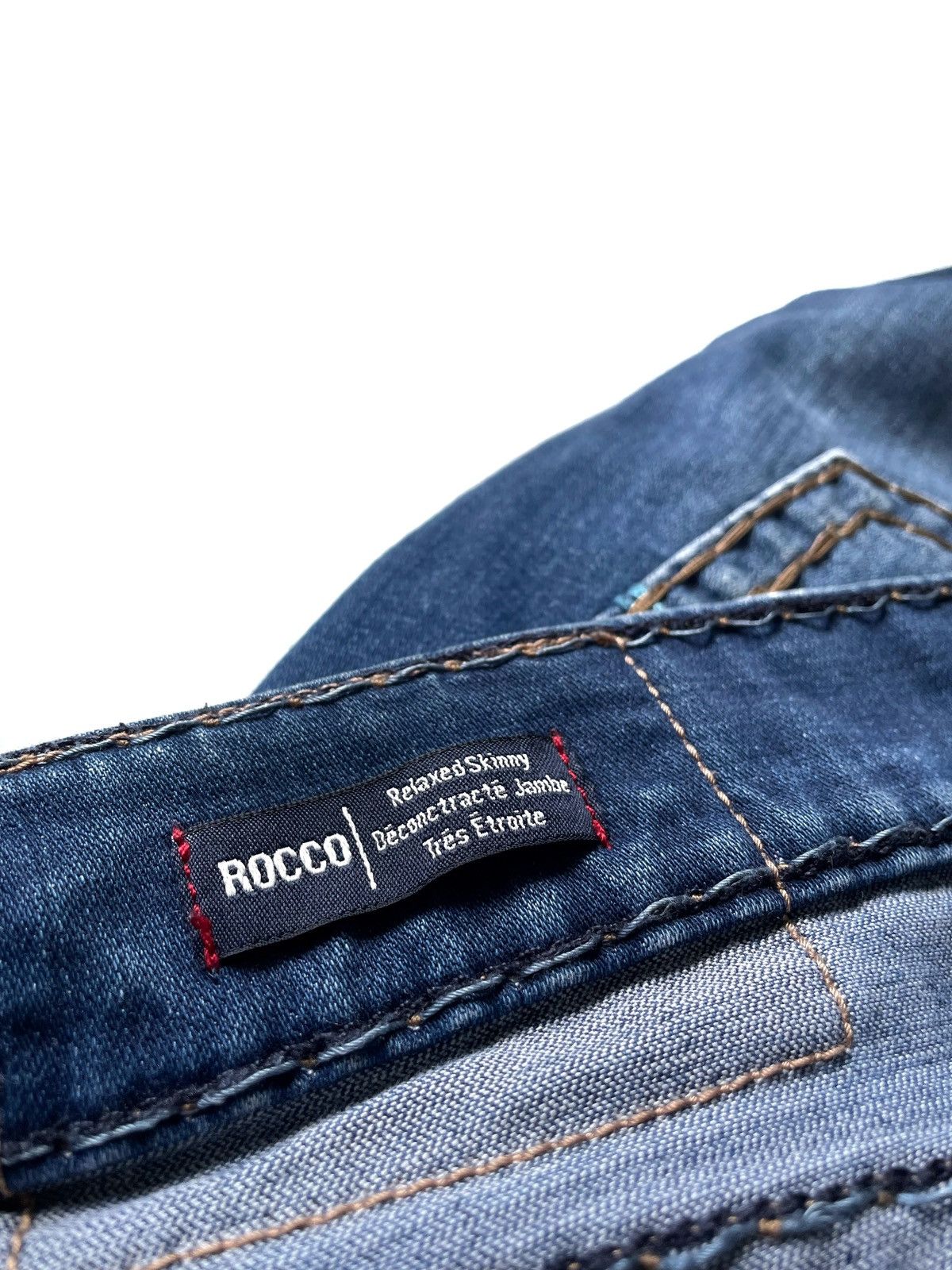 True Religion True Religion Men Blue Jeans Size 32 Super T Relaxed Skinny Size US 32 / EU 48 - 10 Thumbnail