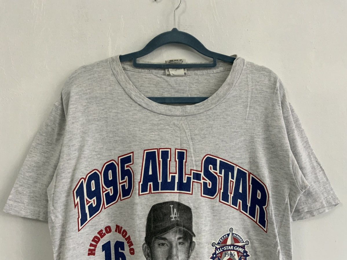 Nutmeg Vintage 1995 All-Star Hideo Nomo Nutmeg Mills Tee Size US M / EU 48-50 / 2 - 3 Thumbnail