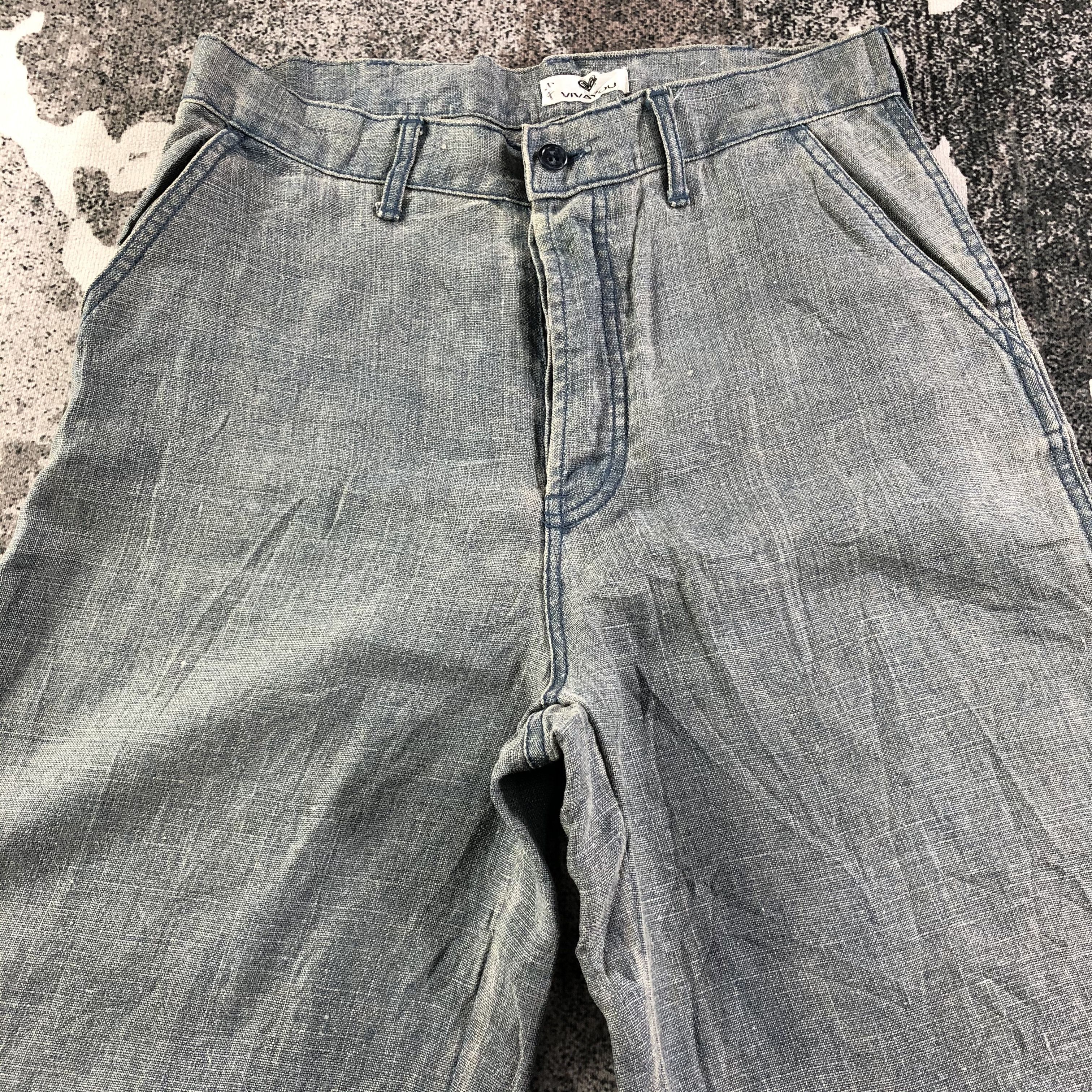Japanese Brand Vintage Japanese Brand Vivayou Jeans Faded Blue Denim KJ1867 Size US 30 / EU 46 - 3 Thumbnail