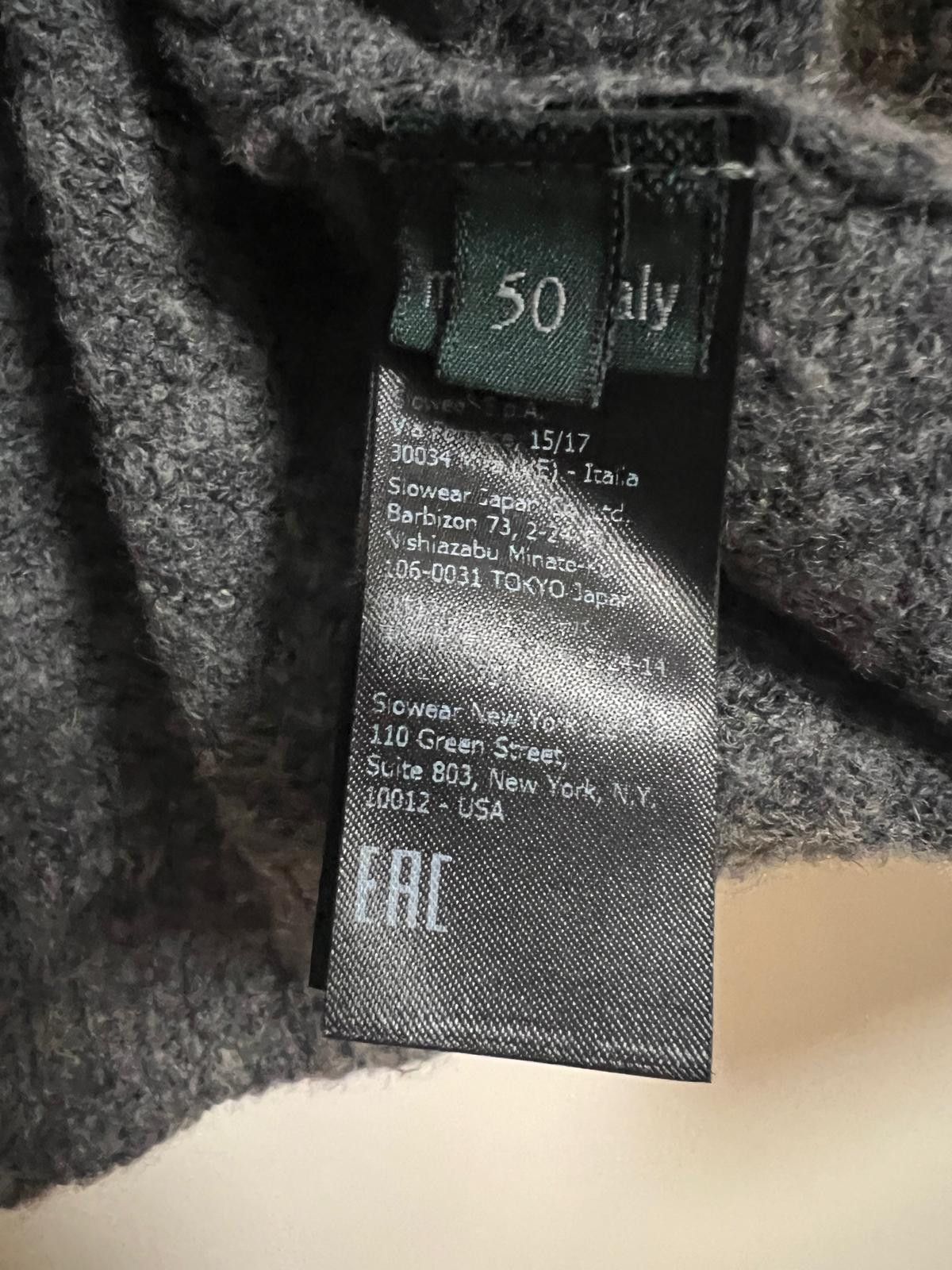 Zanone Slowear Incotex - Zanone Bouclé Wool Overshirt Size US M / EU 48-50 / 2 - 3 Thumbnail
