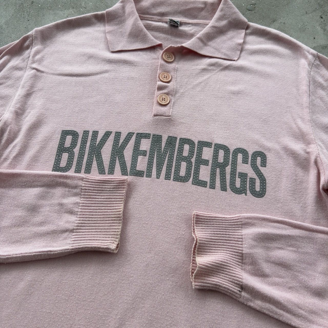 Dirk Bikkembergs Vintage 90s Dirk Bikkermbergs Collared Sweater Size US XL / EU 56 / 4 - 4 Thumbnail