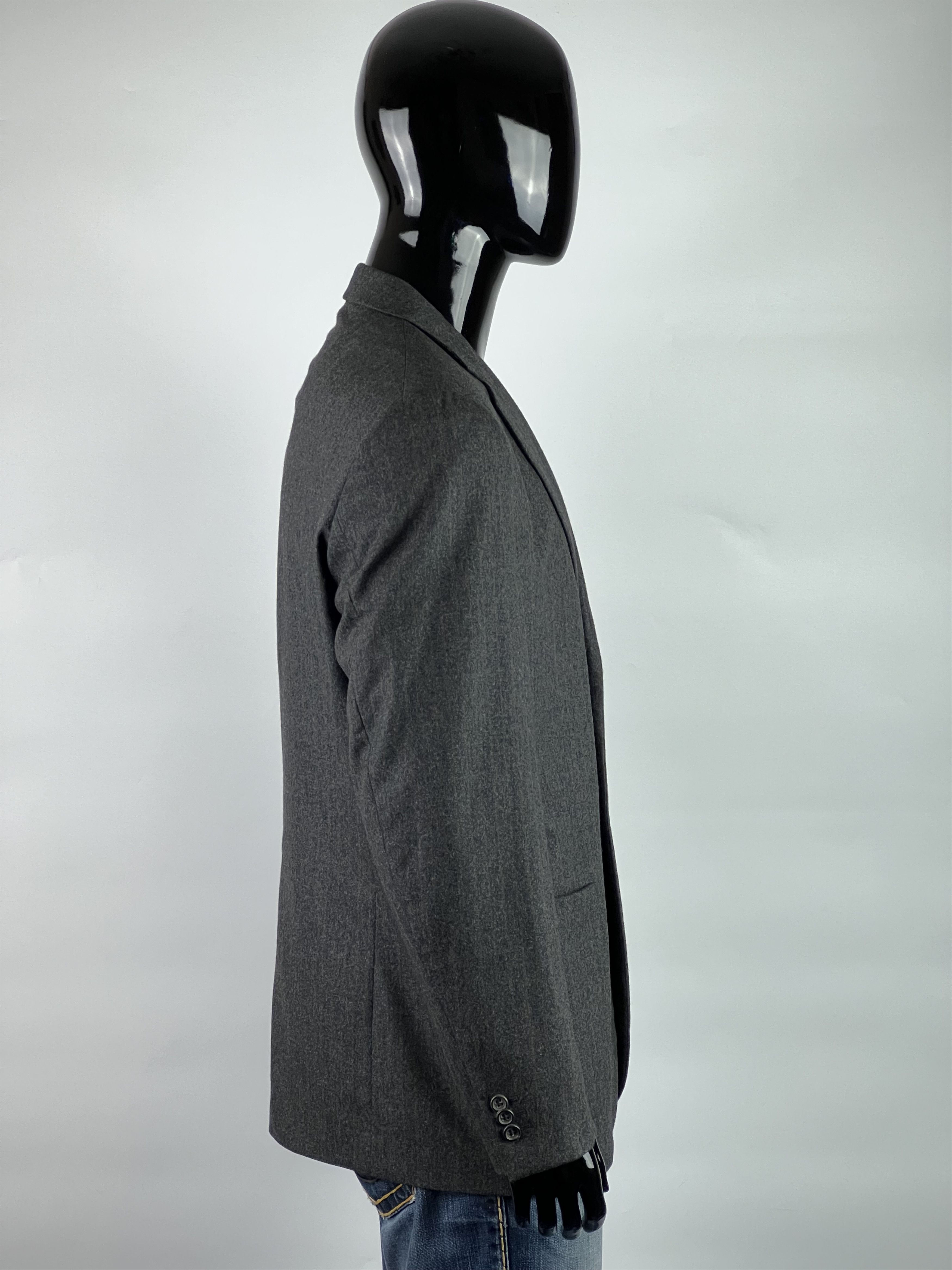 Jil Sander × Raf Simons Jil Sander Raf Simons Era Striped Wool Blazer Size 50R Size 50R - 2 Thumbnail