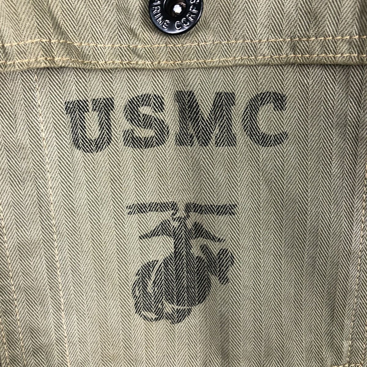 Buzz Rickson's 🔥TRUE VINTAGE REPRODUCTION 1940’s PW44 JACKET USMC HBT USA Size US M / EU 48-50 / 2 - 16 Thumbnail