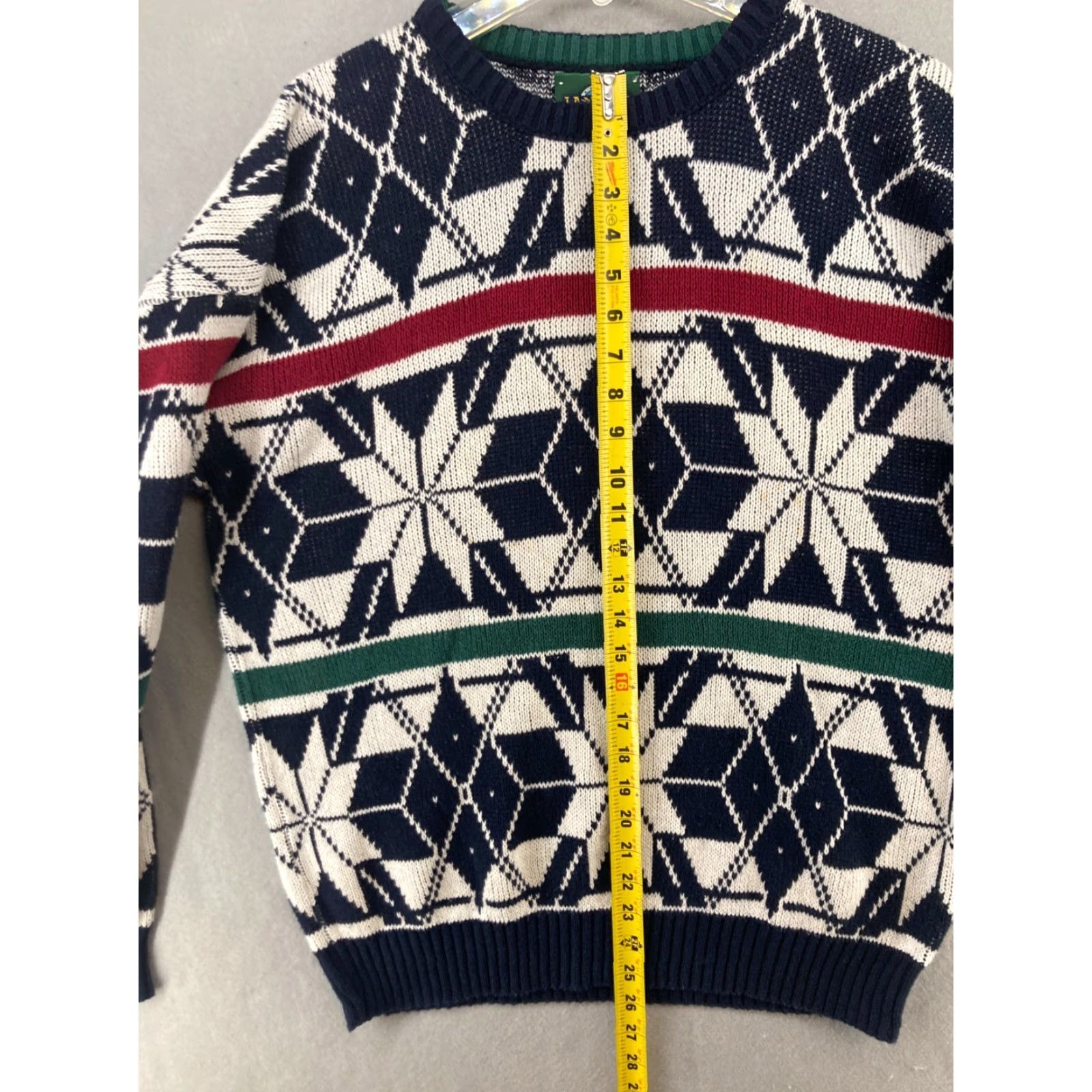 Jantzen Jantzen Sweater Mens Large Geometric Grandpa Dad Vintage Cosby Size US L / EU 52-54 / 3 - 3 Thumbnail