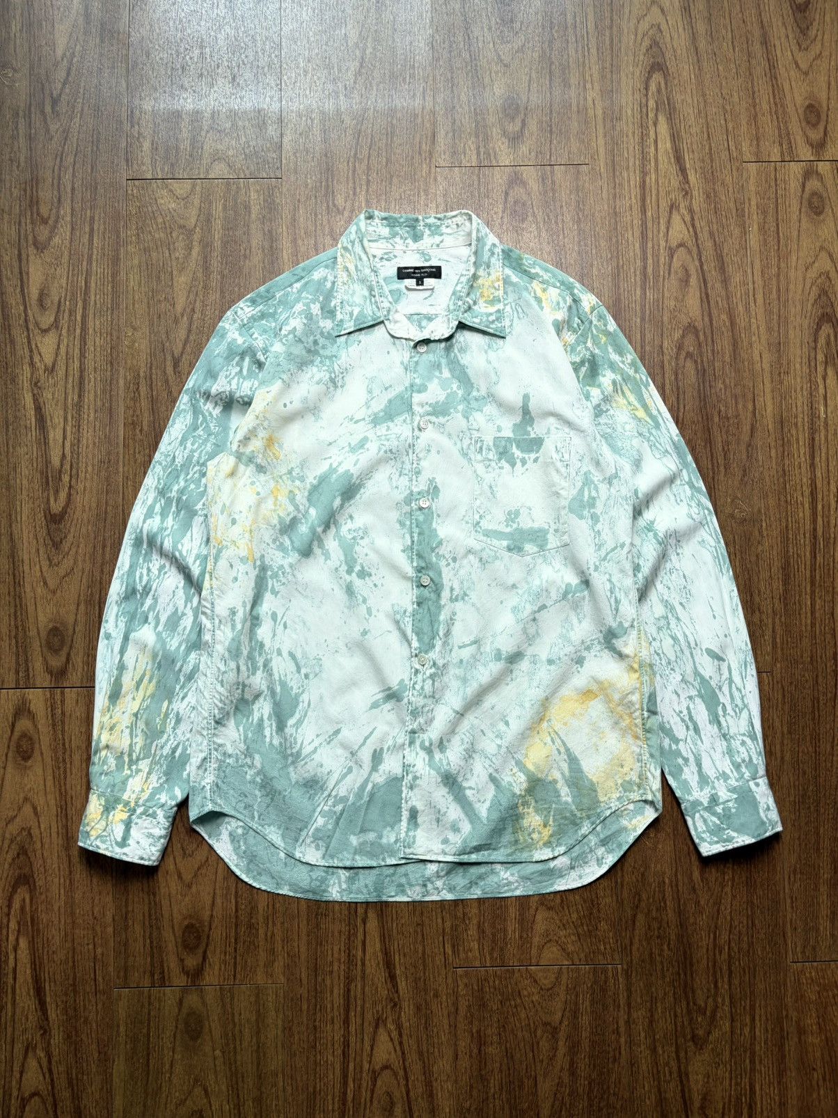 Comme des Garcons Homme Plus FREE TAX! AD2017 CDG Homme Plus Marble Print Shirt Size US S / EU 44-46 / 1 - 1 Thumbnail