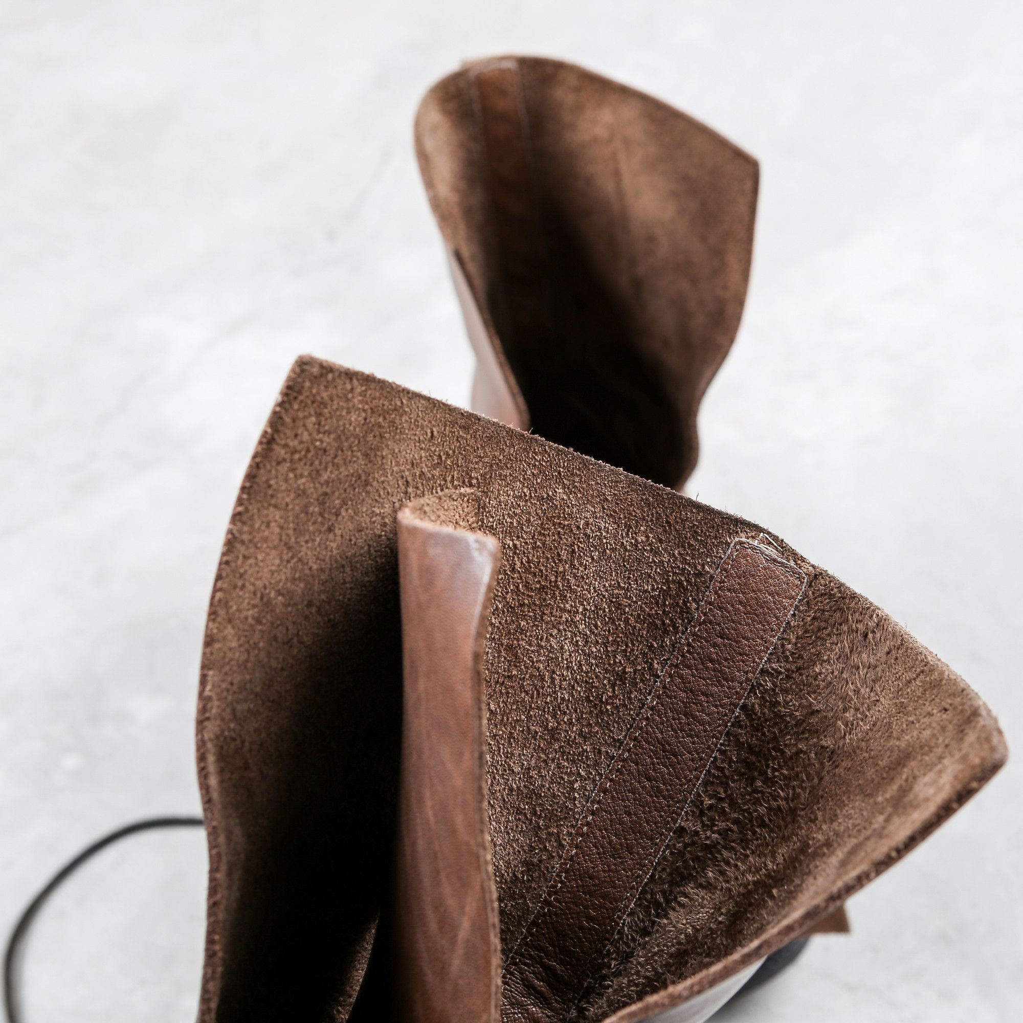 Dirk Bikkembergs Dirk Bikkembergs Brown Metal Lace Through Heel Boots Size 40 Size US 8 / EU 41 - 21 Thumbnail