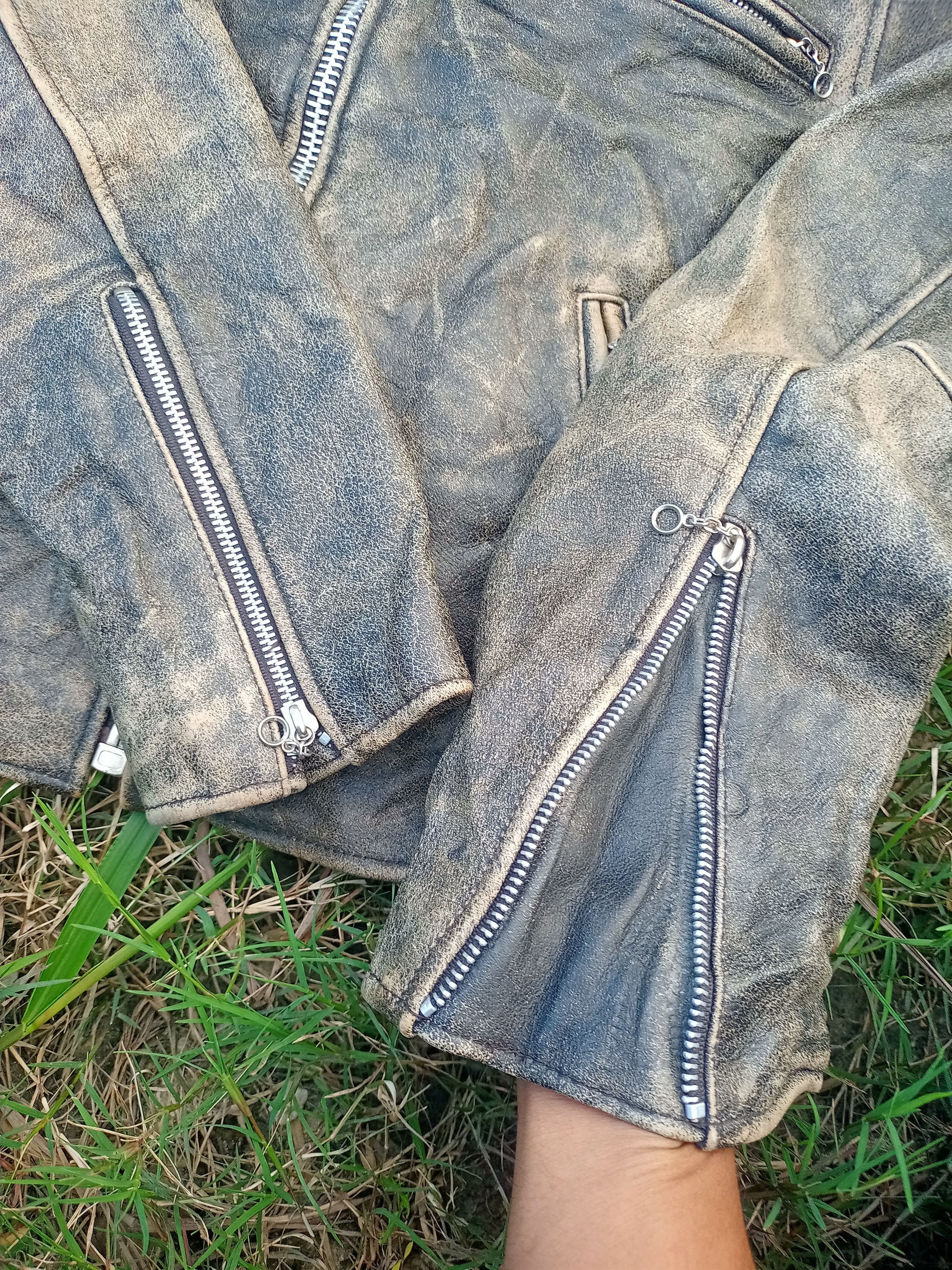 Genuine Leather × Leather Accept Binding offer 🔥Ulcolow Leather Jacket Size US S / EU 44-46 / 1 - 5 Thumbnail