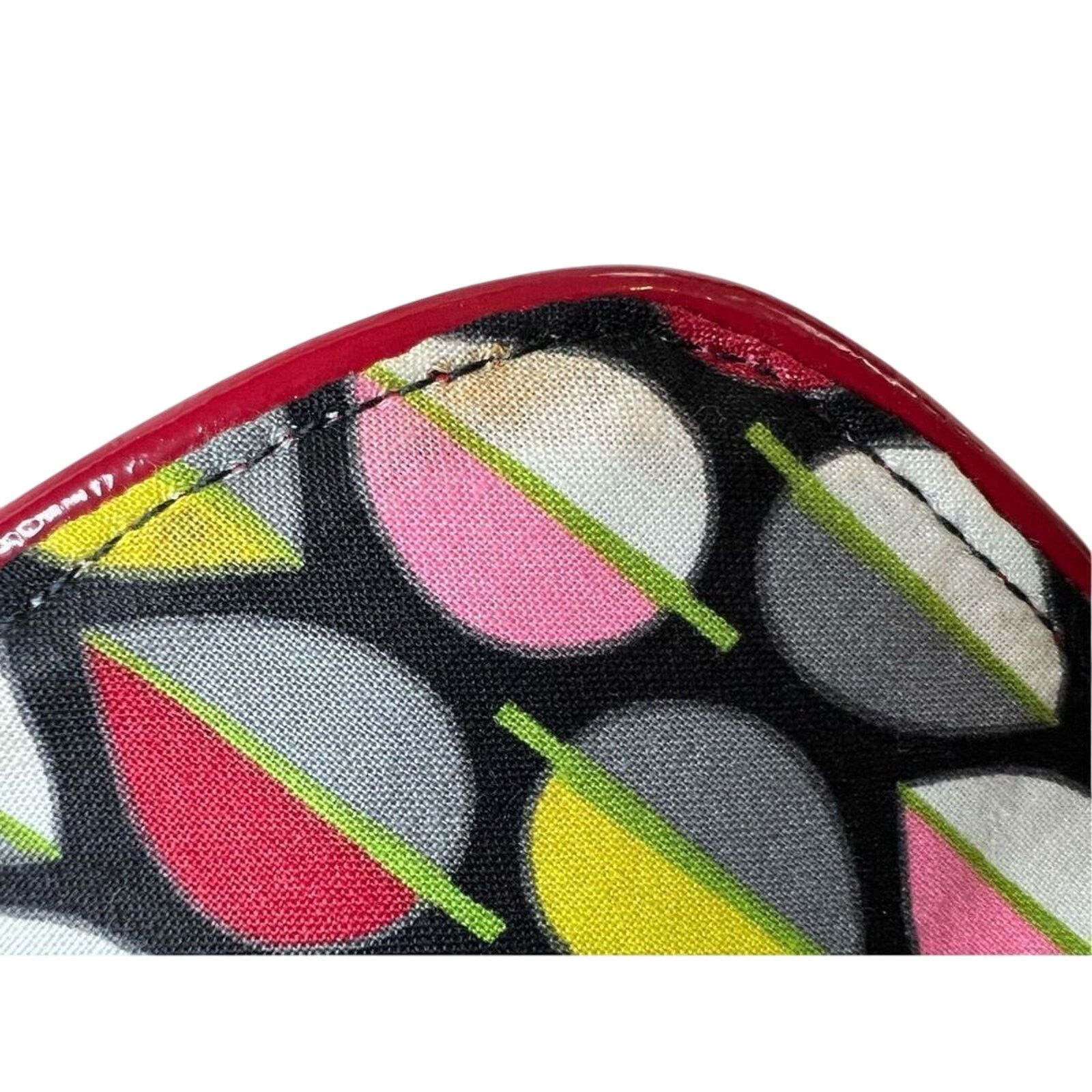 Vera Bradley Vera Bradley Tango Red Microfiber Chain Crossbody Handbag Size ONE SIZE - 10 Thumbnail