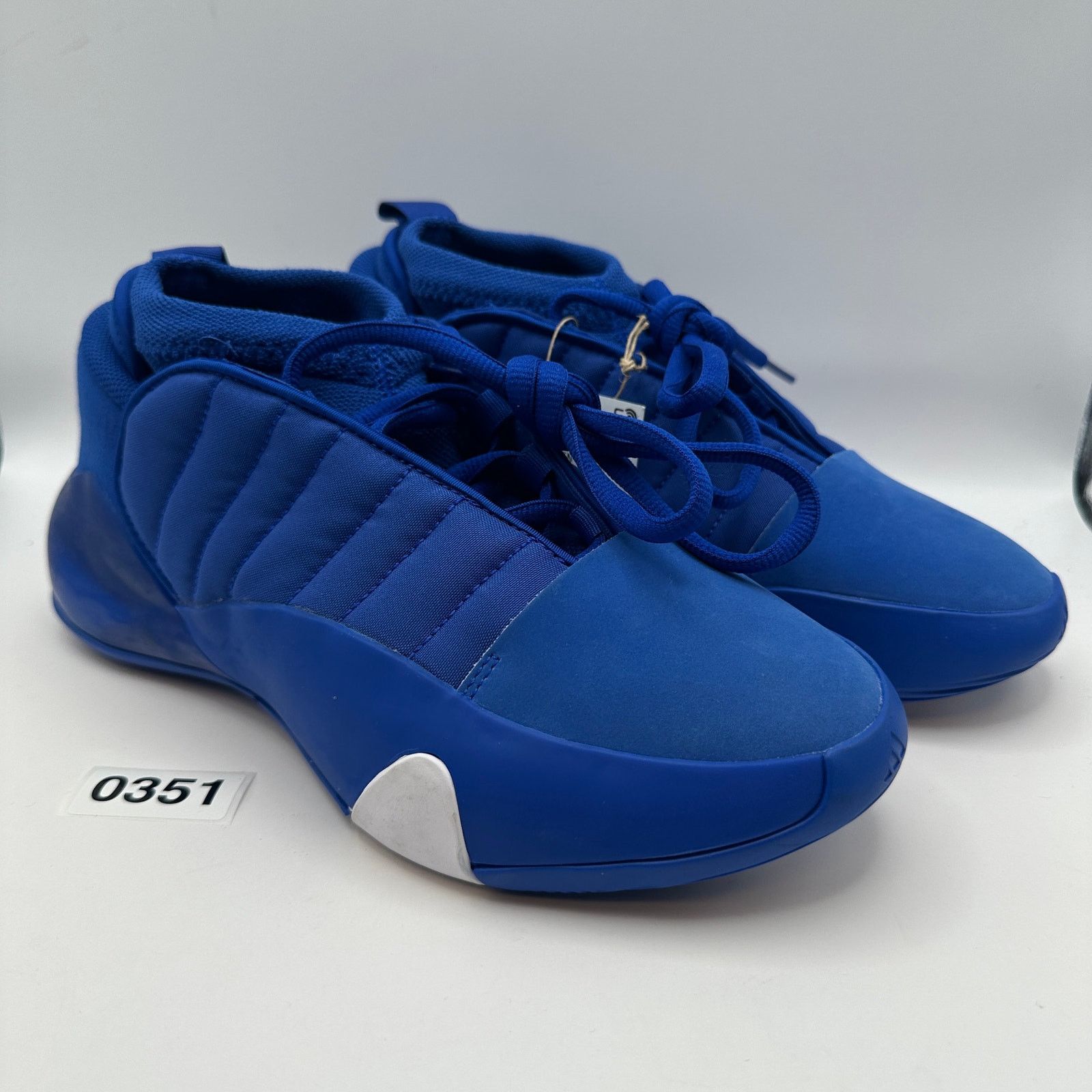 Adidas ADIDAS Men's 7 HARDEN Volume 7 Royal Blue Basketball IE9248 Size US 7 / EU 40 - 3 Thumbnail