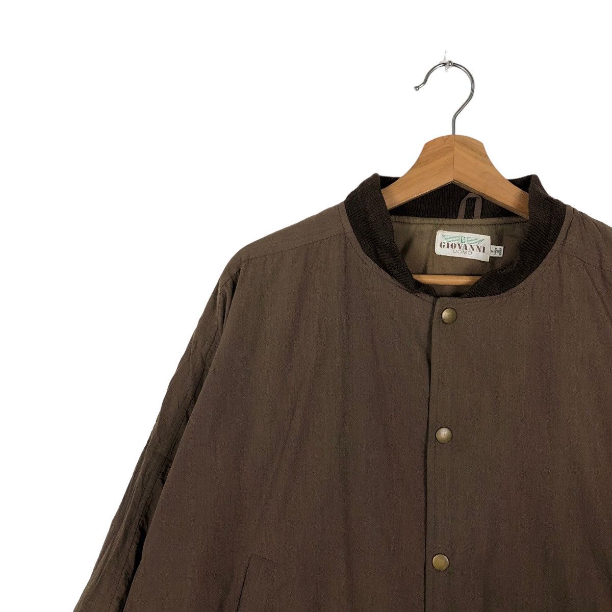 Japanese Brand 🔥VINTAGE BOMBER JACKET GIOVANNI UOMO ISSEY MIYAKE Size US M / EU 48-50 / 2 - 7 Thumbnail
