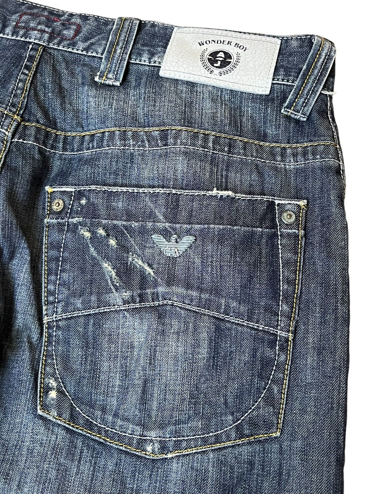 Armani Exchange ARMANI JEANS “WONDER BOY”STRAIGHT CUT JEANS Size US 32 / EU 48 - 7 Thumbnail
