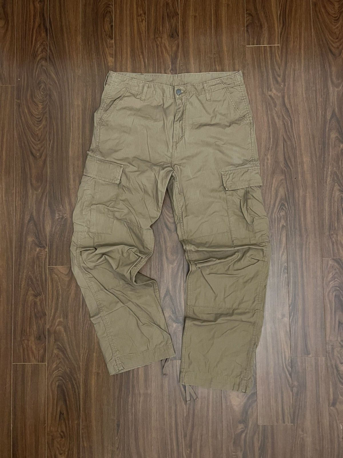 Carhartt Wip Carhartt WIP Regular Cargo Pants Size US 34 / EU 50 - 3 Thumbnail