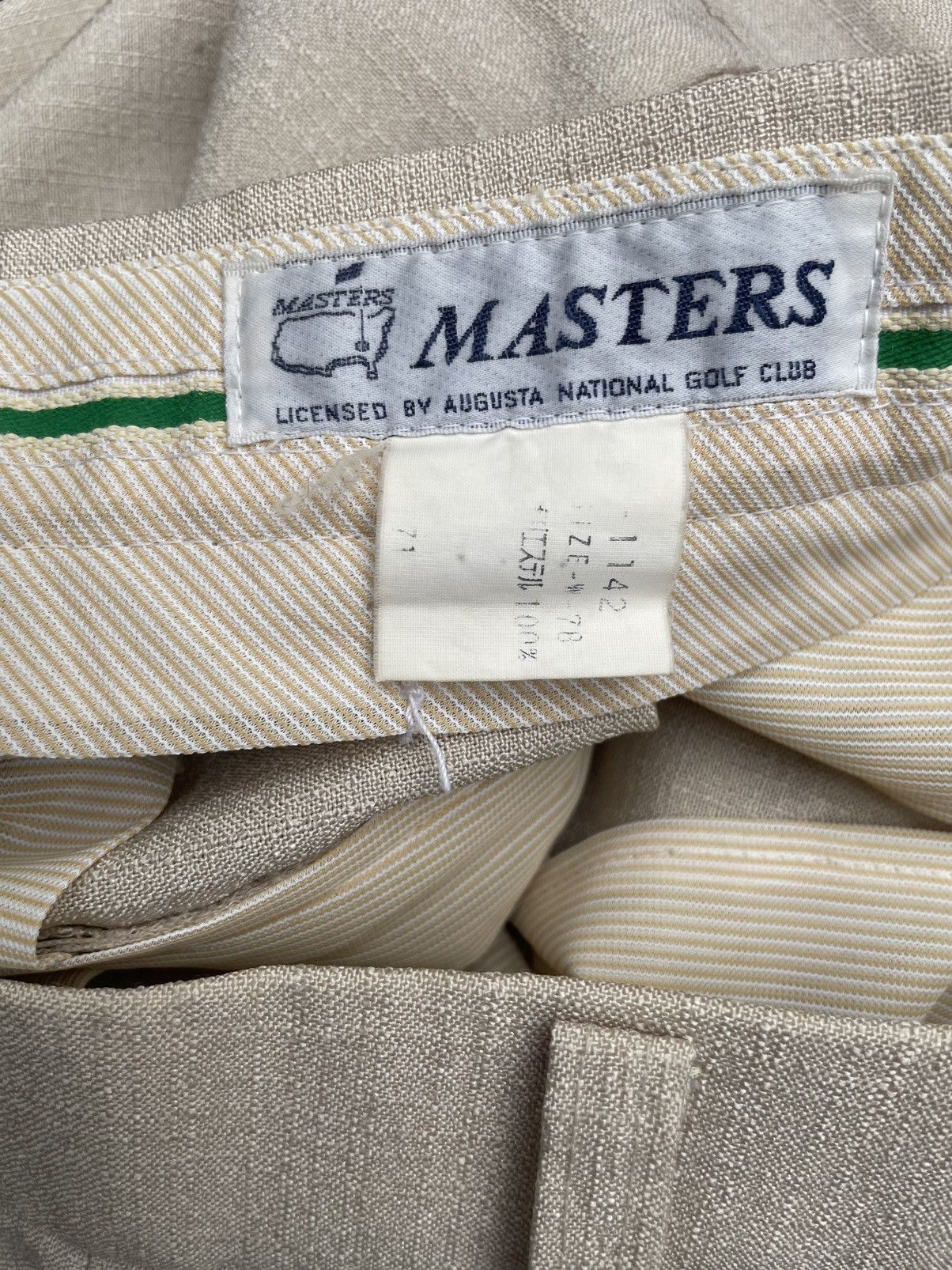 The Masters Vintage Augusta Master Flare Trouser Size US 31 - 10 Thumbnail