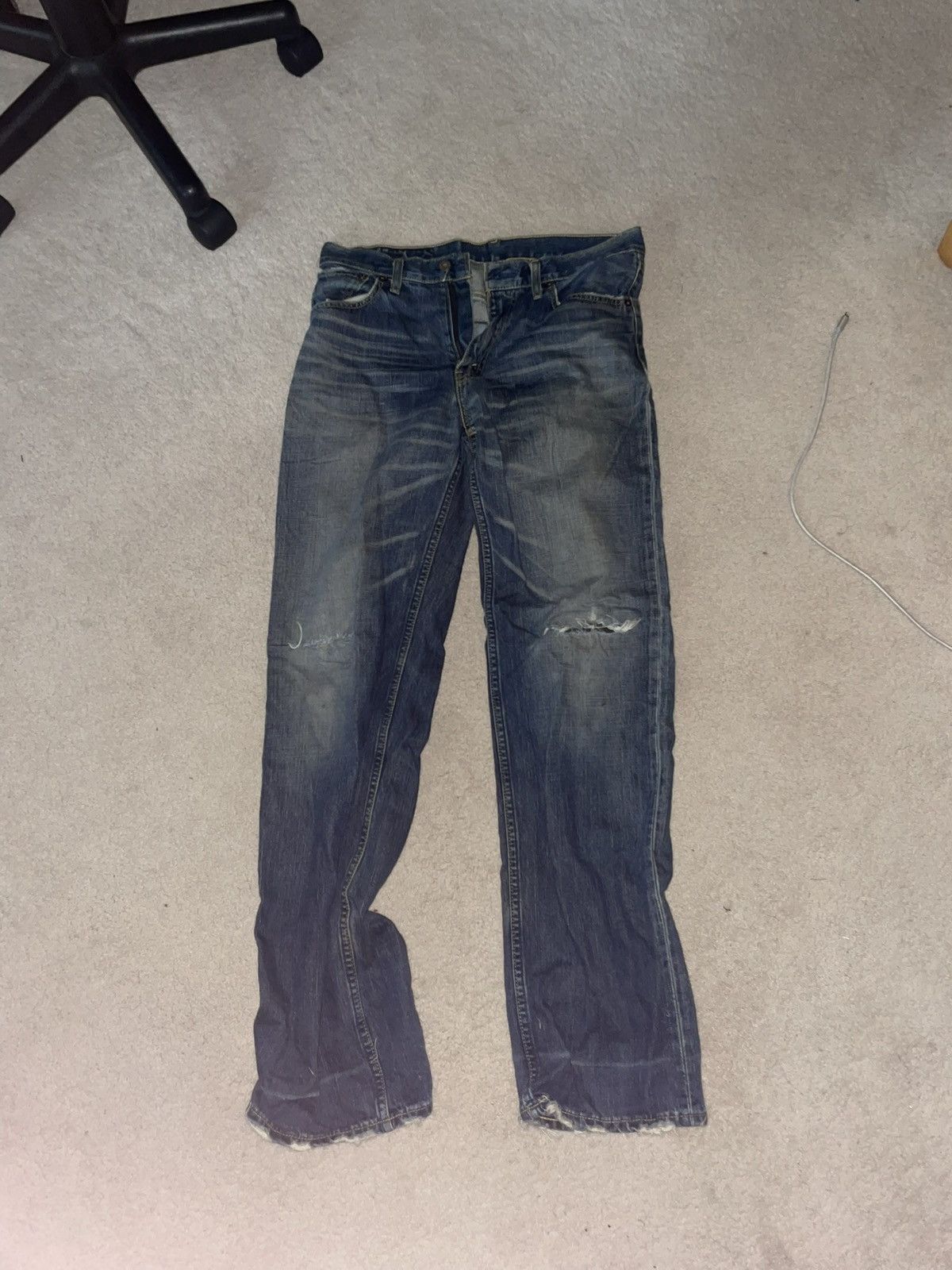 Levi's levi’s ripped jeans Size US 33 - 1 Thumbnail