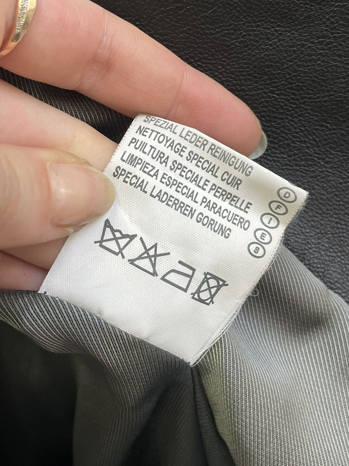 Japanese Brand 14th addiction black leather biker leather jacket gothic y2k Size US S / EU 44-46 / 1 - 15 Thumbnail