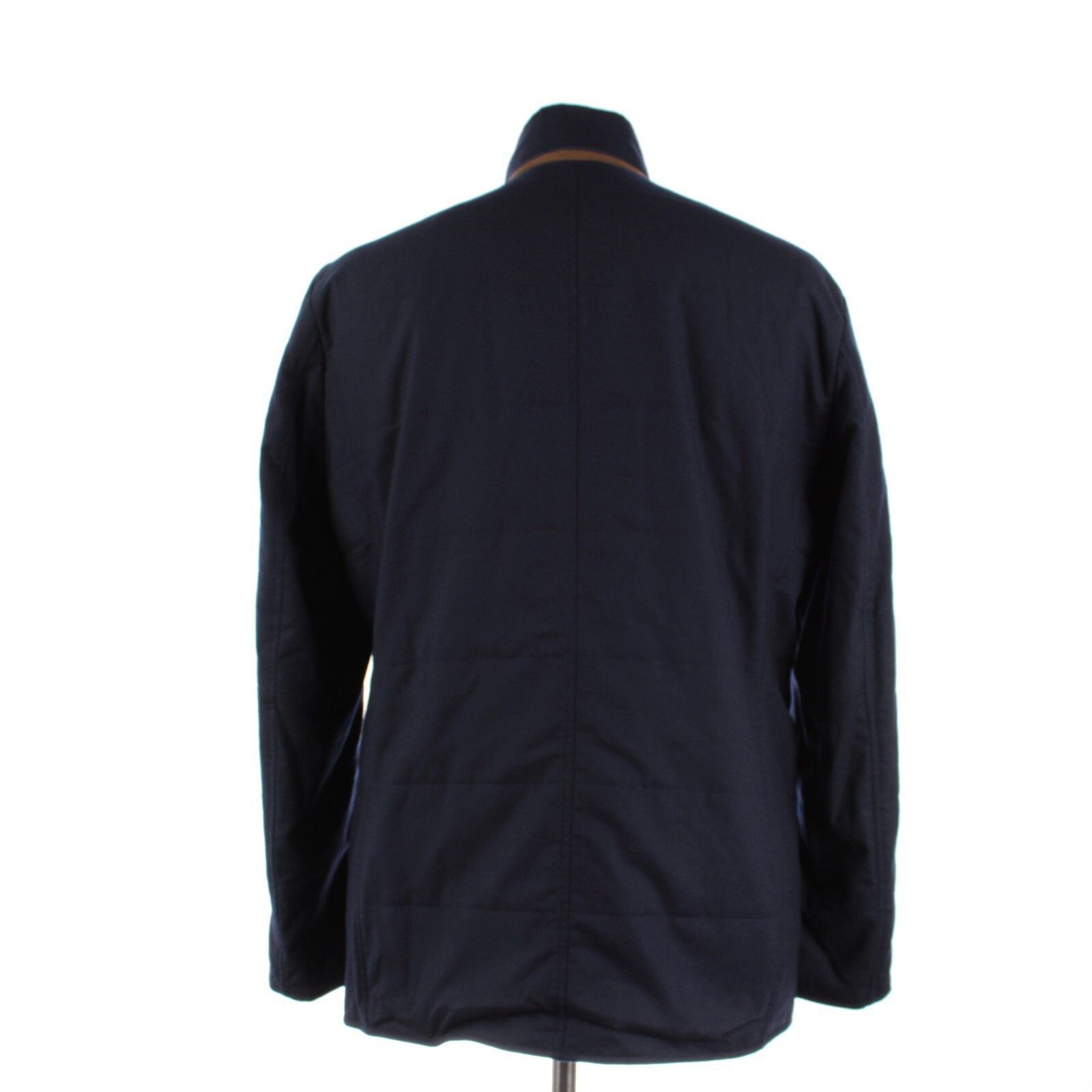 Zanella Zanella Coat Size L US In Blue Wool Size US L / EU 52-54 / 3 - 5 Thumbnail