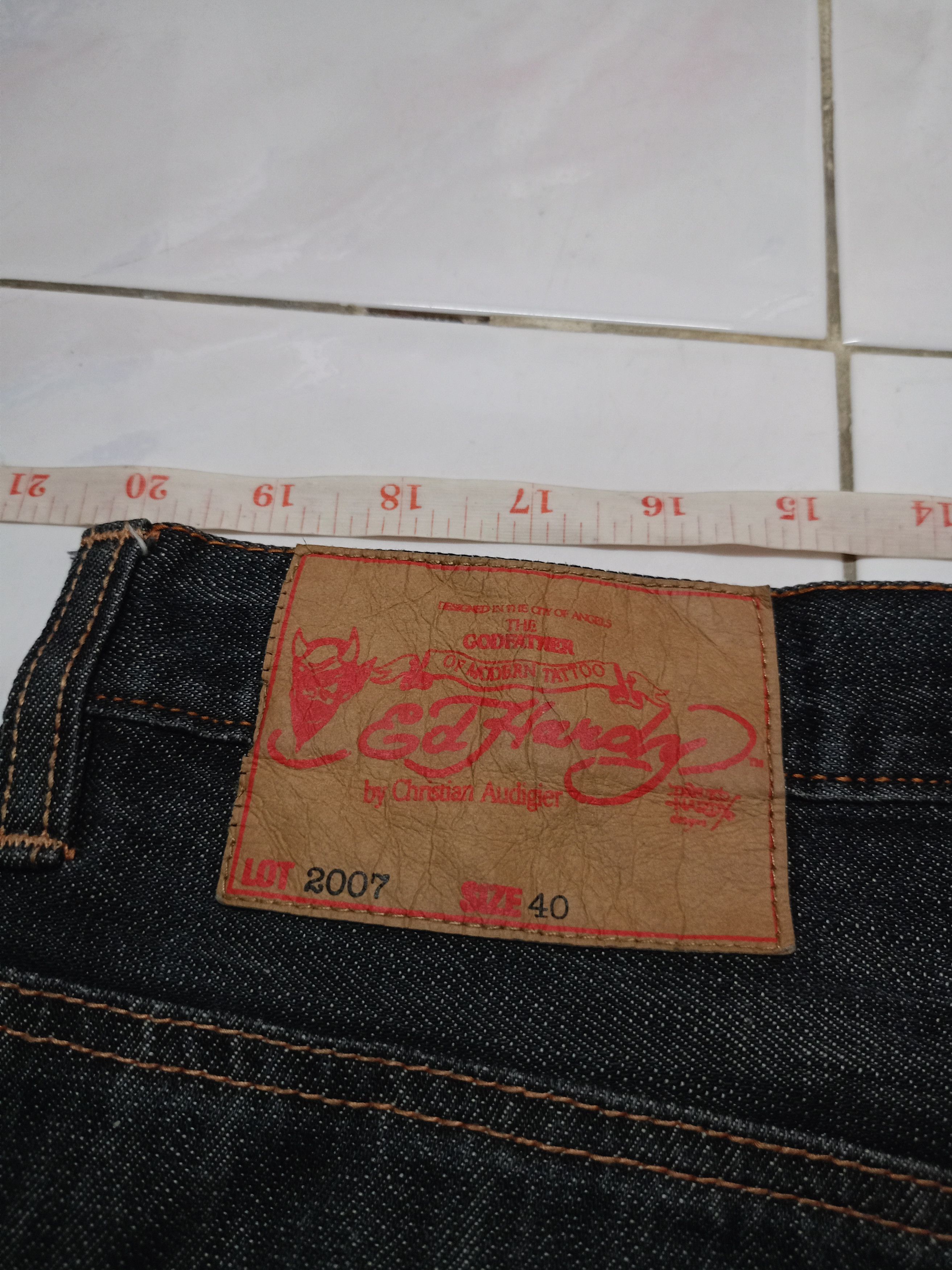 Ed Hardy × Vintage 🔥Beggy ED HARDY BY CHRISTIAN AUDIGIER🔥 Size US 40 / EU 56 - 12 Thumbnail
