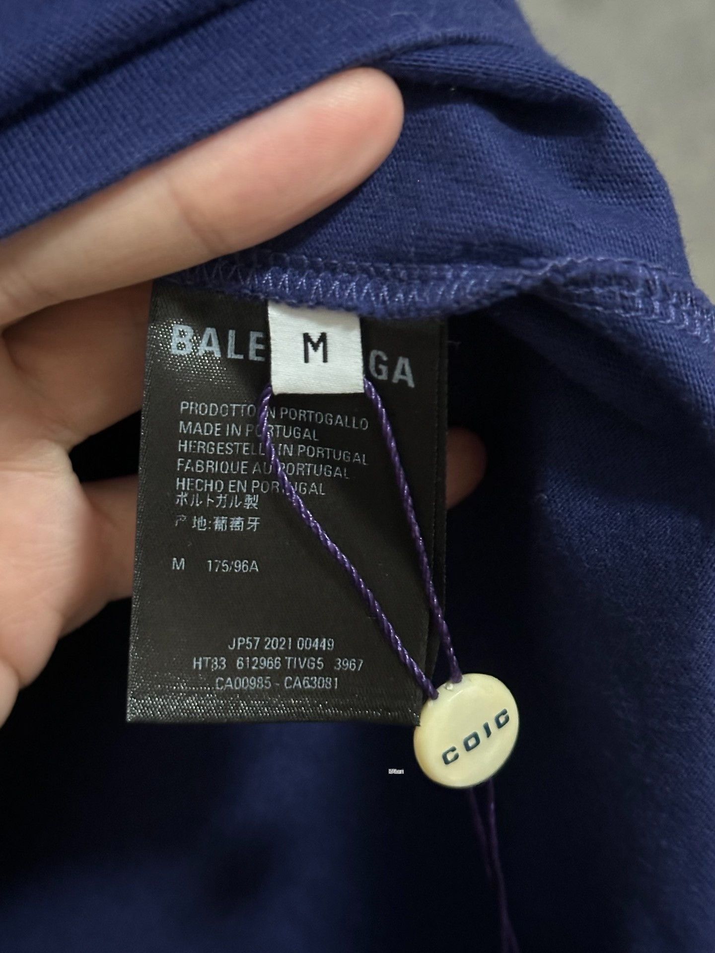 Balenciaga Balenciaga Short-Sleeve Logo Print T-Shirt Size US M / EU 48-50 / 2 - 3 Thumbnail