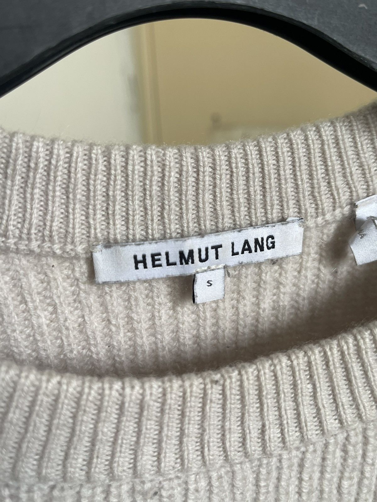 Helmut Lang Helmut Lang Ribbed Wool Cashmere Sweater Size US S / EU 44-46 / 1 - 5 Thumbnail