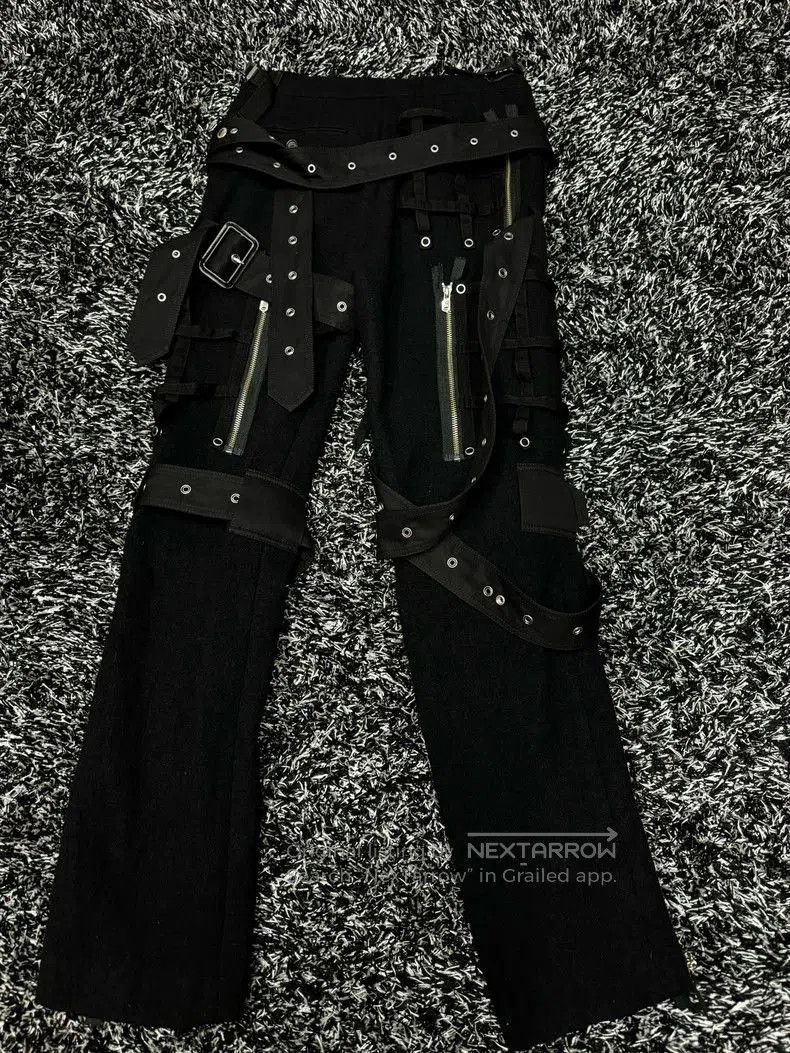 Takahiromiyashita The Soloist. TAKAHIROMIYASHITA TheSoloist Wool Cargo Pants. Size US 30 / EU 46 - 2 Thumbnail