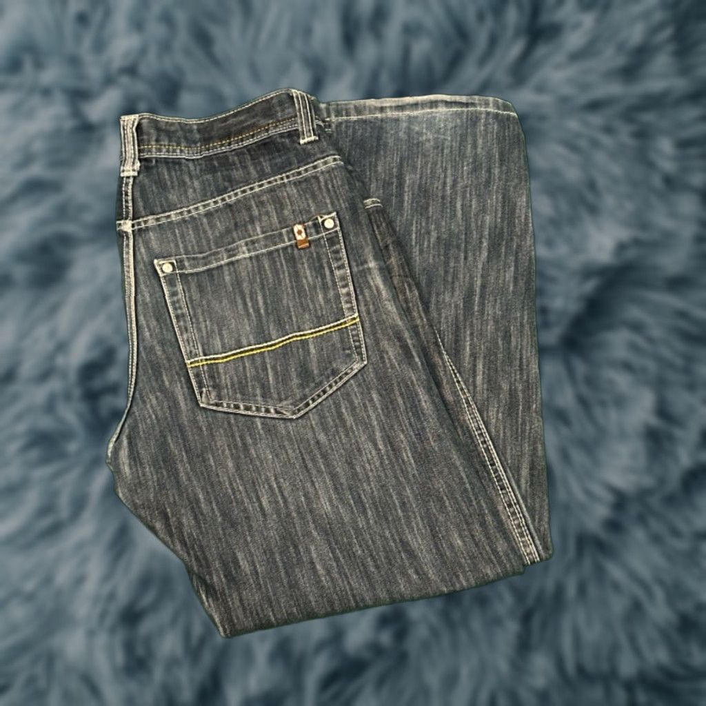 Southpole VINTAGE Southpole Jeans Baggy Grunge Y2K Mens Size 36 Denim Wash 32 Inseam Dark Blue Wide-Leg Skater Hip Hop Punk JNCO Style Size US 36 / EU 52 - 1 Thumbnail