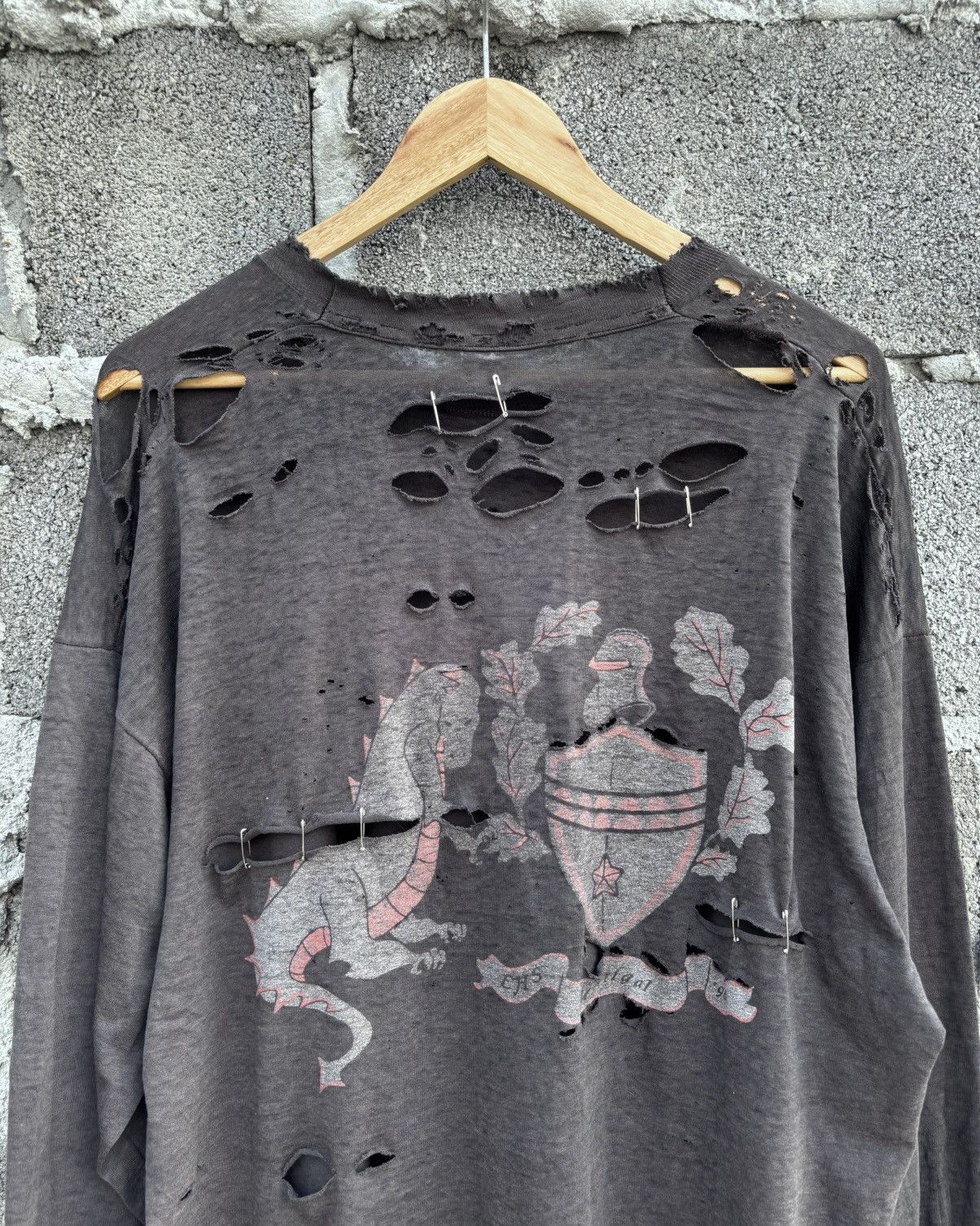 Vintage Thrashed Distressed Madrigal 1996 Shirt Faded ERD Grunge 96 Size US XL / EU 56 / 4 - 1 Thumbnail