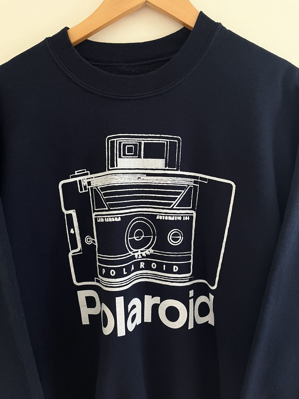 Polaroid × Vintage Vintage Y2K Polaroid “Land Camera Automatic 104” Sweatshirt Size US M / EU 48-50 / 2 - 4 Thumbnail