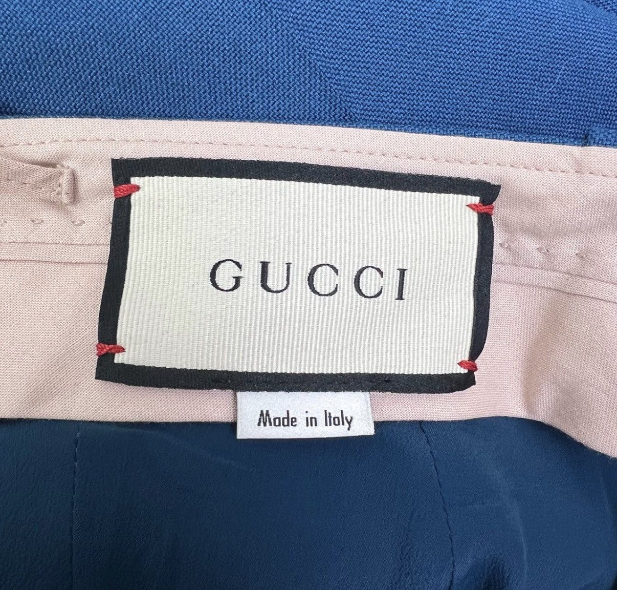 Gucci Gucci/Blue Wool Suit Set K12 Size S / US 4 / IT 40 - 4 Thumbnail