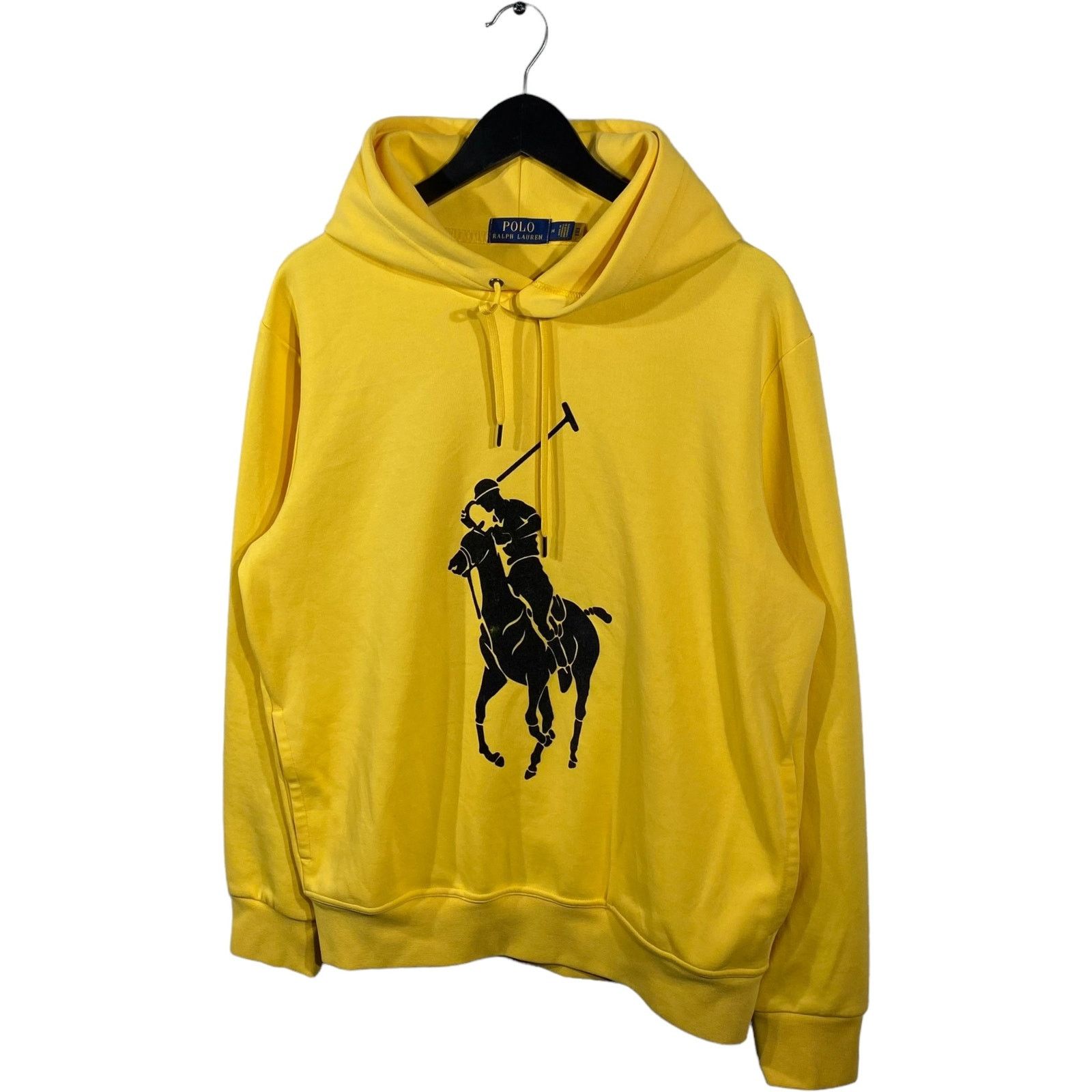 Vintage Polo Ralph Lauren Large Logo Pullover Hoodie Size US L / EU 52-54 / 3 - 4 Thumbnail