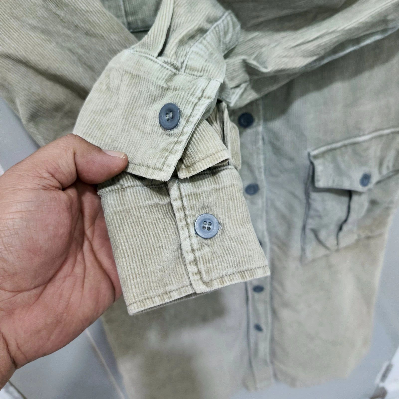 A.P.C. Vintage A.P.C. Corduroy Long Coat Jacket Made in France Size XS / US 0-2 / IT 36-38 - 4 Thumbnail