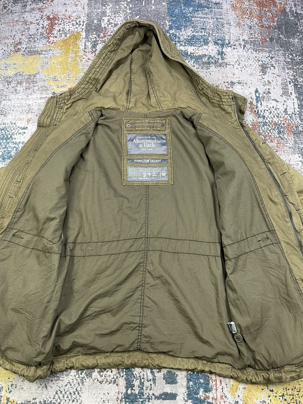 Abercrombie & Fitch Abercrombie And Fitch Tactical Pocket Hamilton Jacket Size US M / EU 48-50 / 2 - 10 Thumbnail