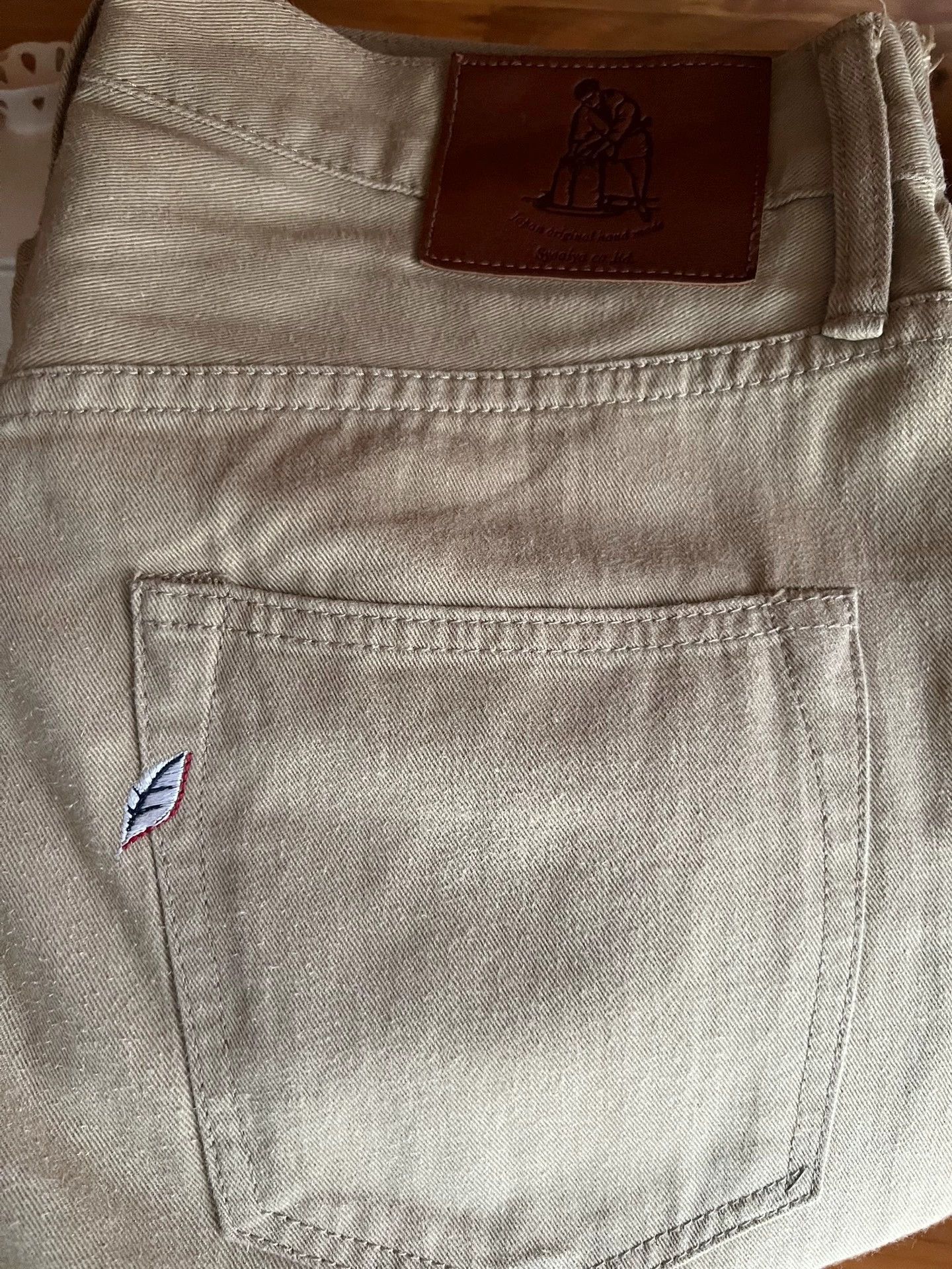 Other PBJ Selvedge Straight Mid High Waist 31 JPN Size US 31 - 8 Thumbnail