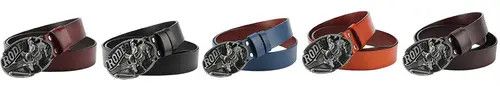 Designer Retro Vintage Belt Riveted Belts Menswear Accessories Size ONE SIZE - 2 Thumbnail