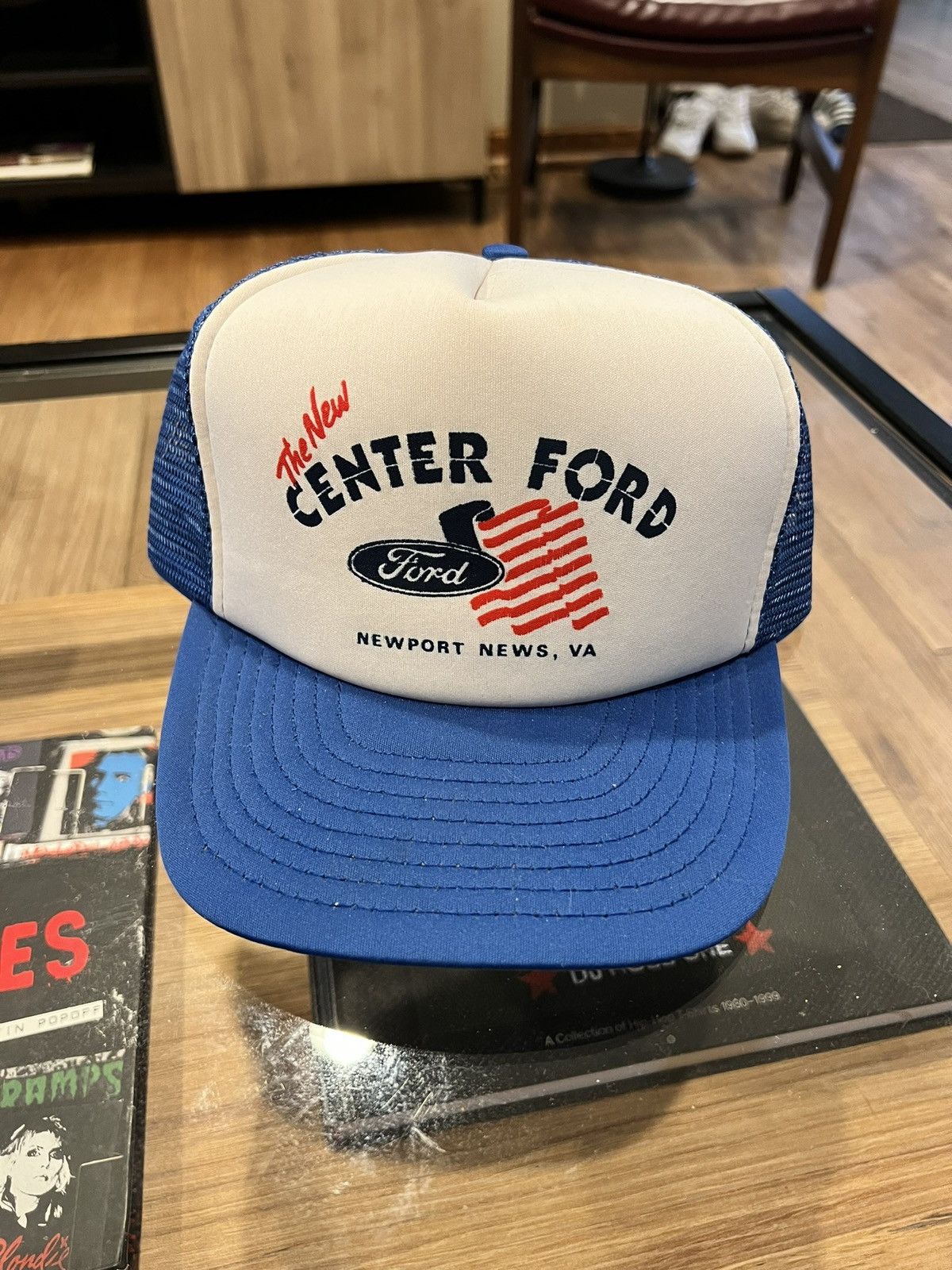 Ford × Vintage Vintage Ford Trucker Hat Size ONE SIZE - 1 Thumbnail